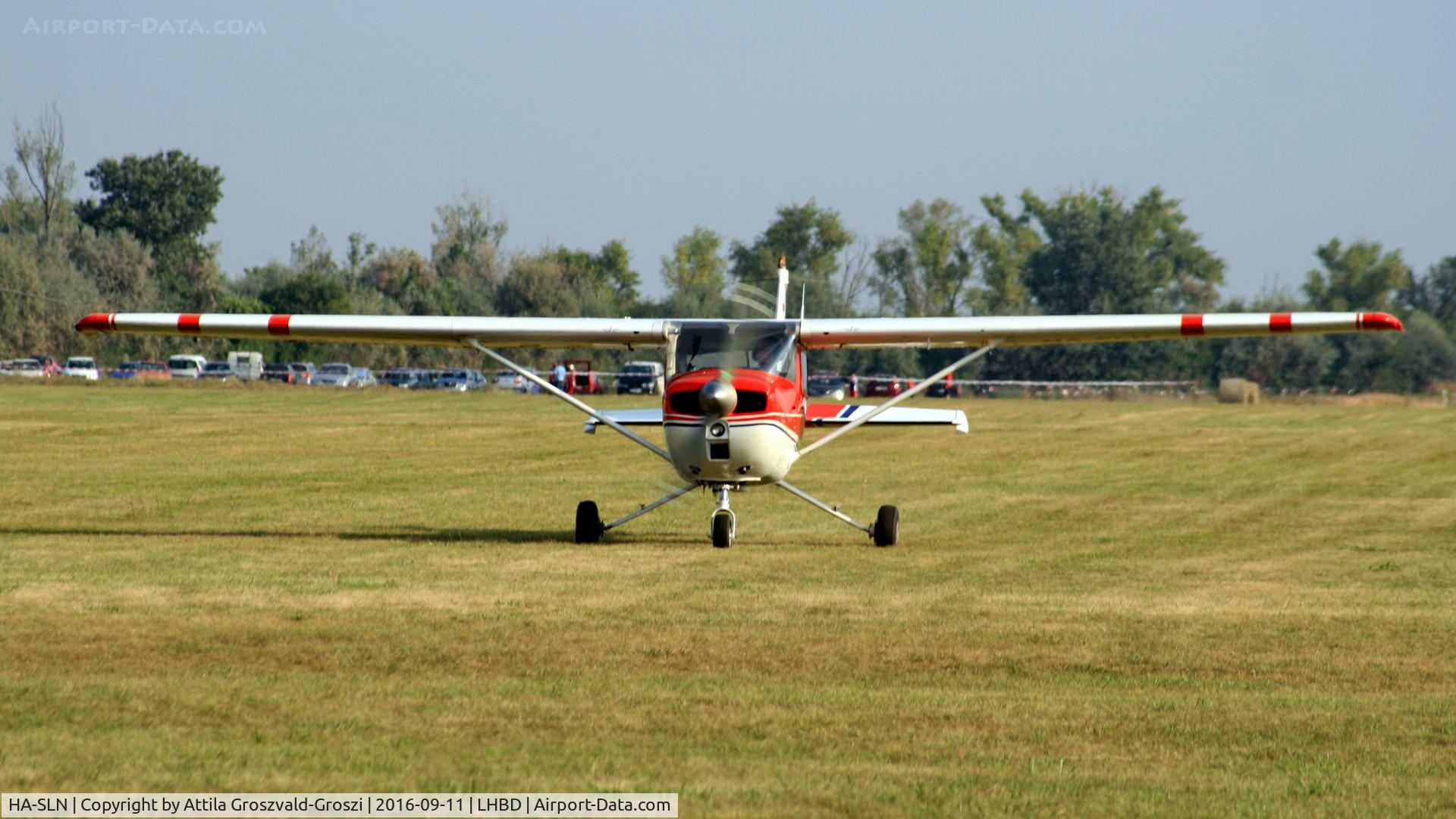HA-SLN, 1971 Reims F150L C/N 0661, Börgönd Airport, Hungary