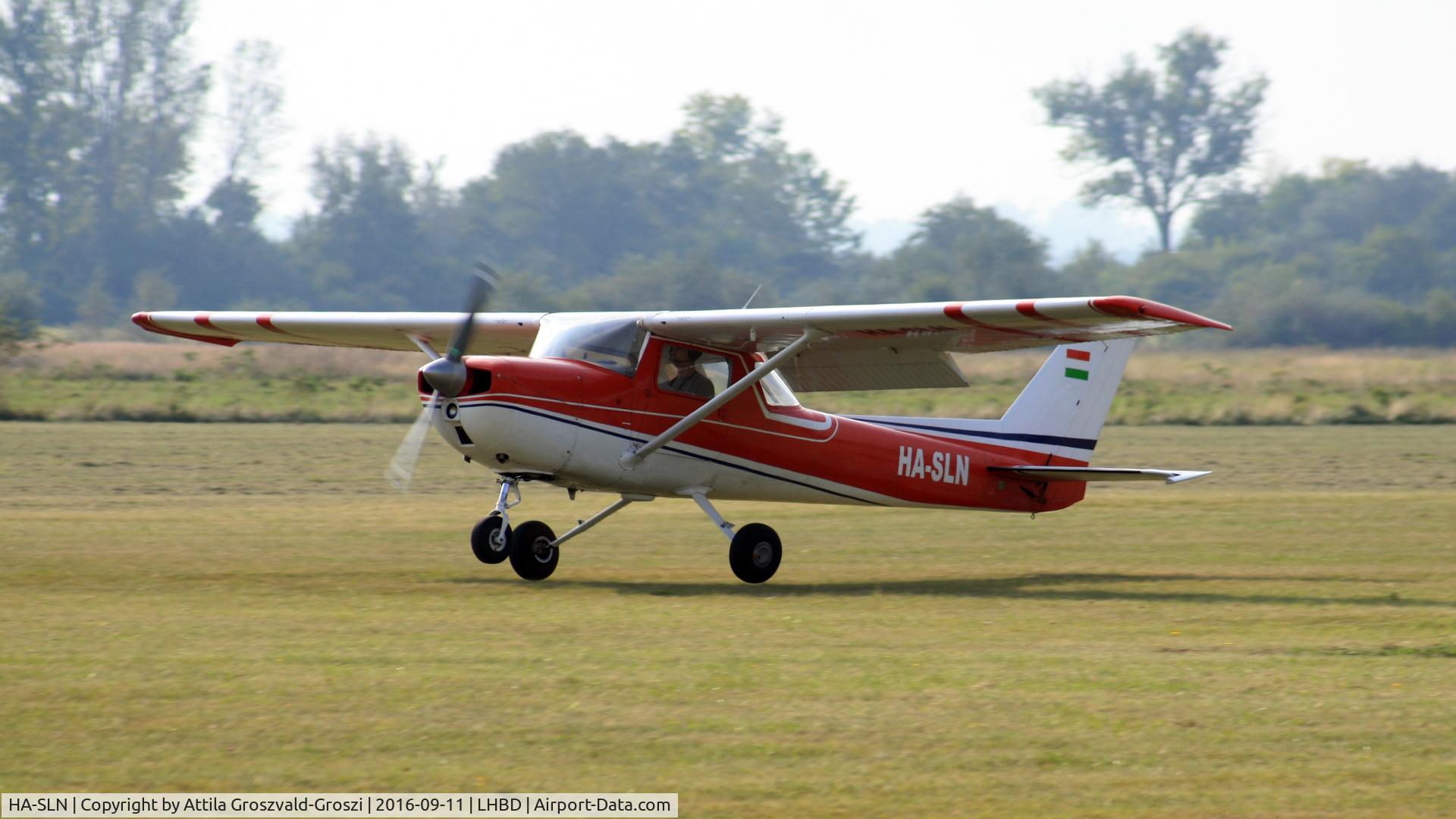 HA-SLN, 1971 Reims F150L C/N 0661, Börgönd Airport, Hungary