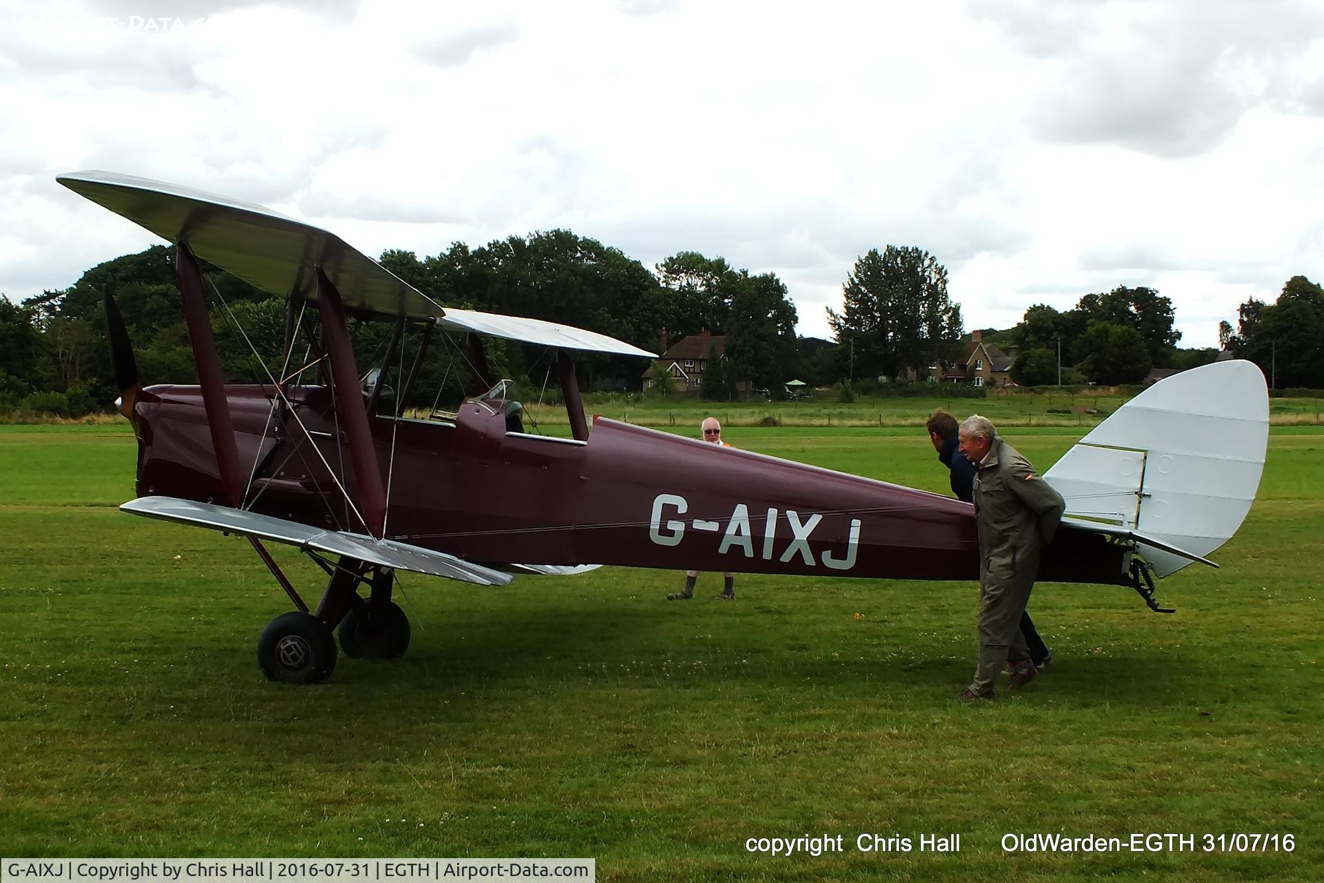 G-AIXJ, 1942 De Havilland DH-82A Tiger Moth II C/N 85434, 