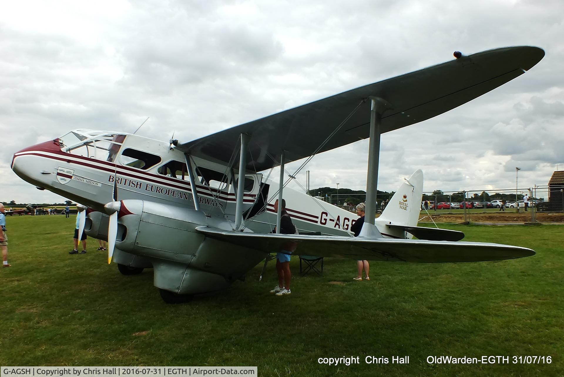 G-AGSH, 1945 De Havilland DH-89A Dominie/Dragon Rapide C/N 6884, 