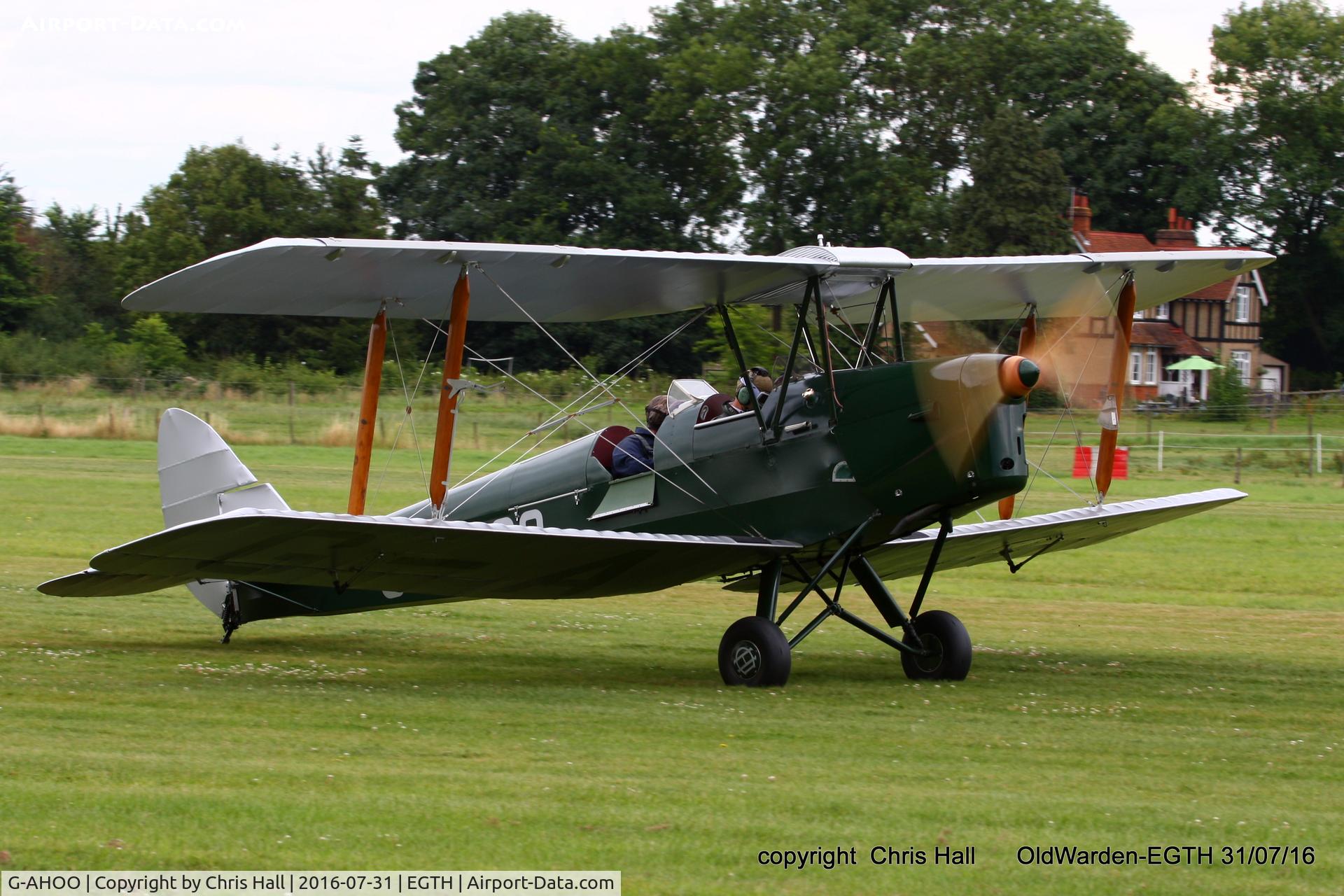 G-AHOO, 1943 De Havilland DH-82A Tiger Moth II C/N 86149, 
