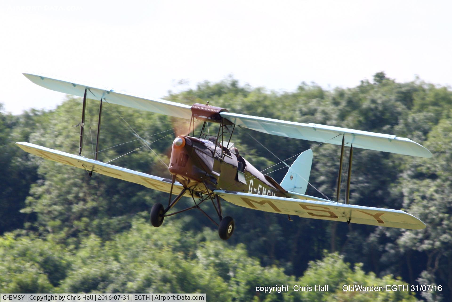 G-EMSY, 1940 De Havilland DH-82A Tiger Moth II C/N 83666, 