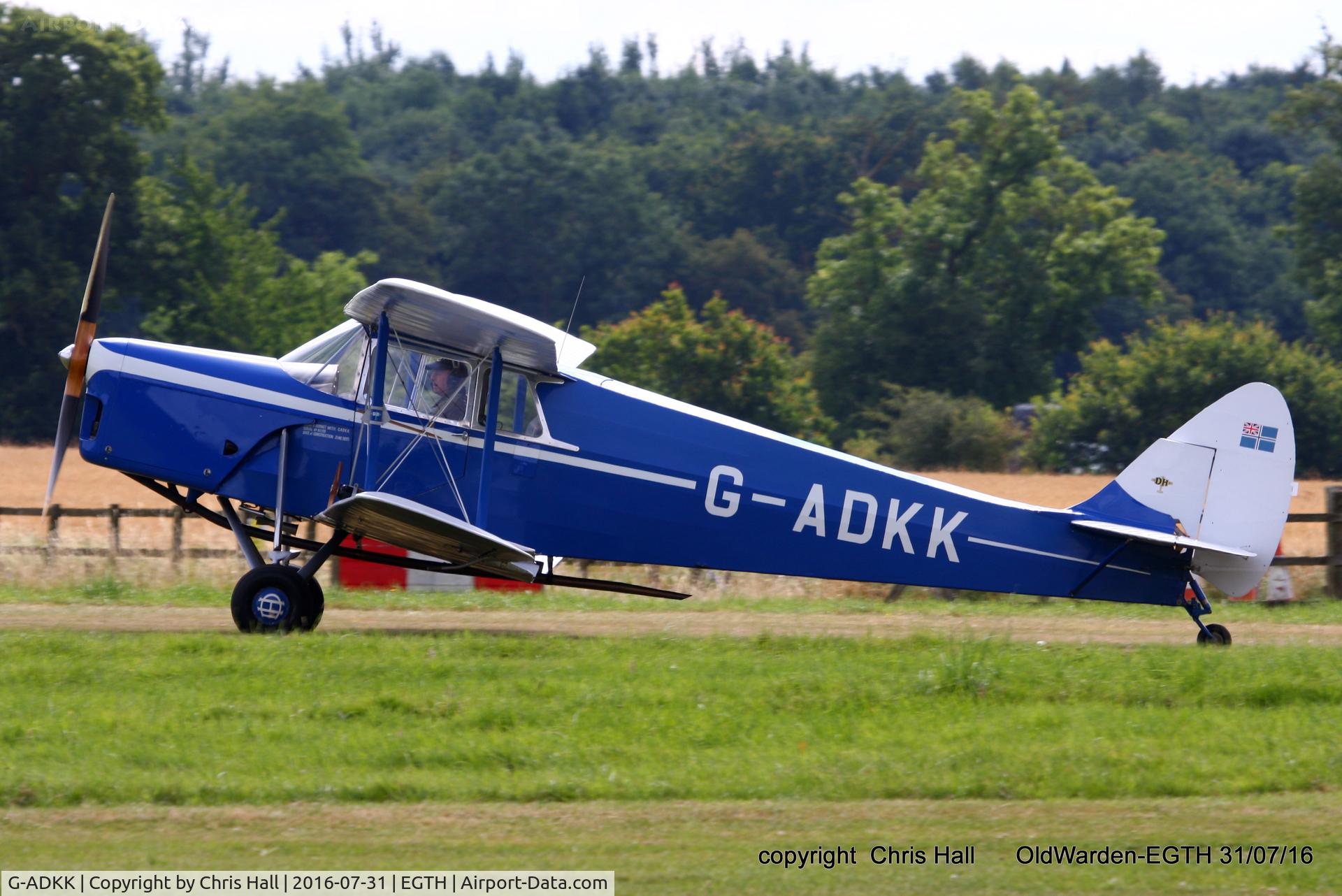 G-ADKK, 1935 De Havilland DH.87B Hornet Moth C/N 8033, 