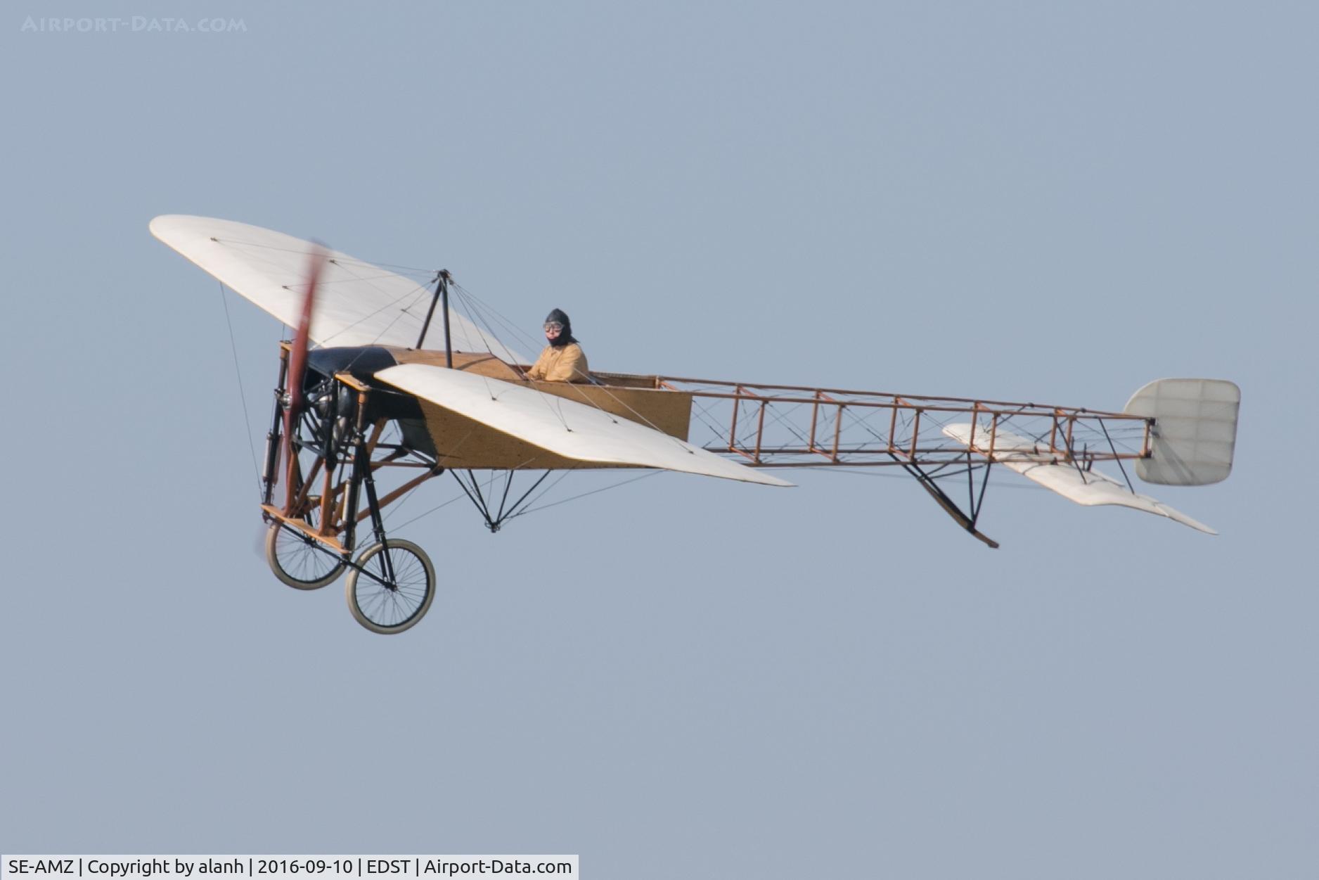 SE-AMZ, 1919 Bleriot XI C/N EAA-1184-SE, Displaying at the 2016 Hahnweide Oldtimer Fliegertreffen