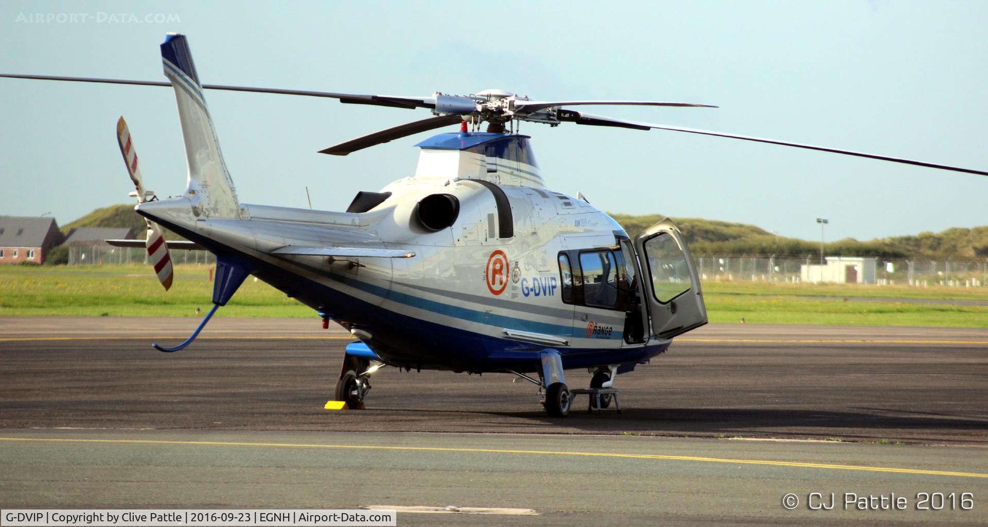 G-DVIP, 2003 Agusta A-109E Power C/N 11217, At Blackpool EGNH
