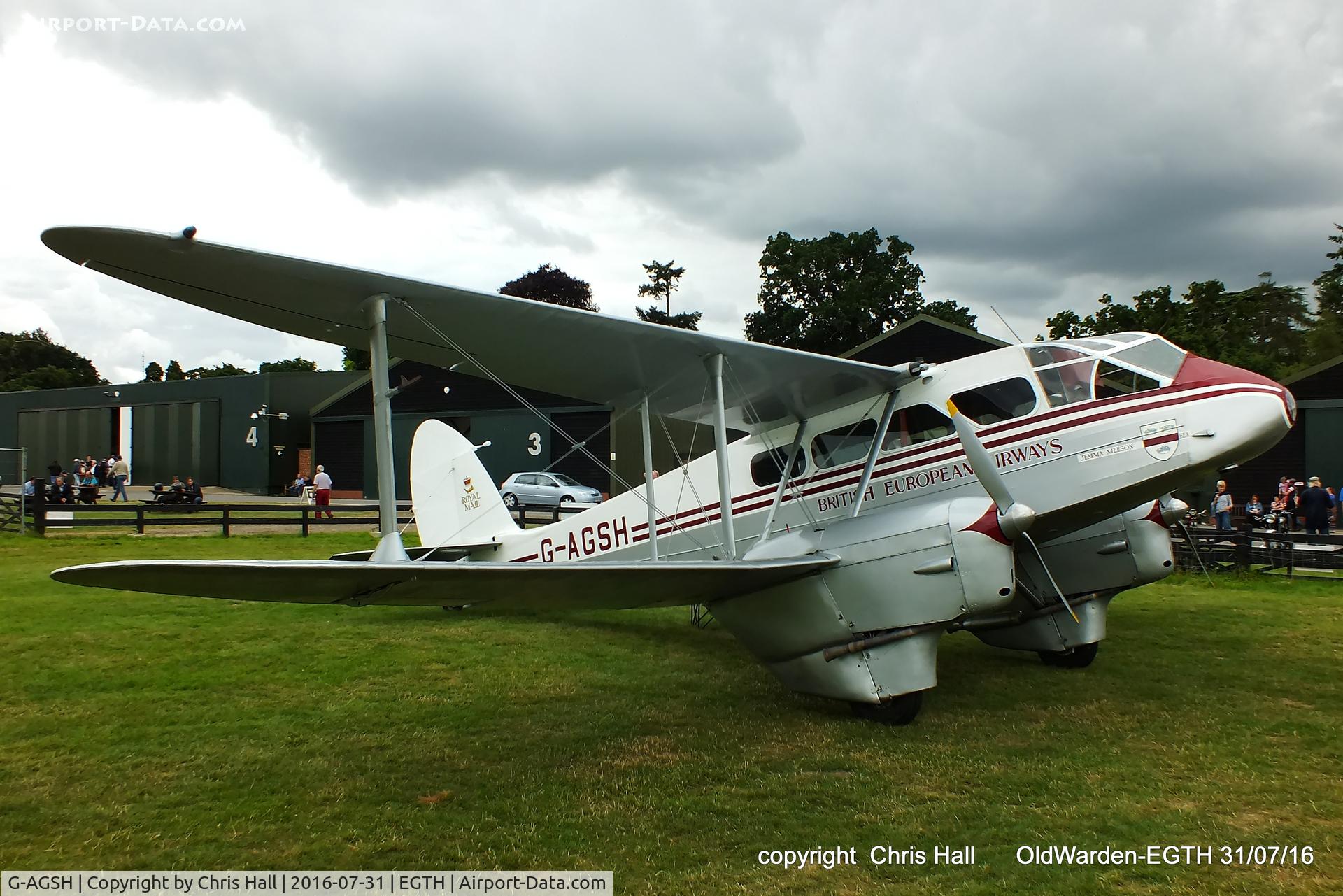 G-AGSH, 1945 De Havilland DH-89A Dominie/Dragon Rapide C/N 6884, 
