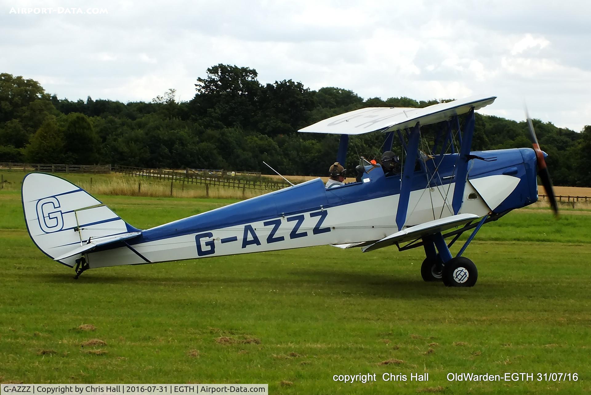 G-AZZZ, 1944 De Havilland DH-82A Tiger Moth II C/N 86311, 