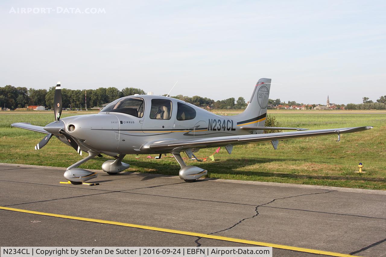 N234CL, 2010 Cirrus SR22T C/N 0050, New resident @ Koksijde.
