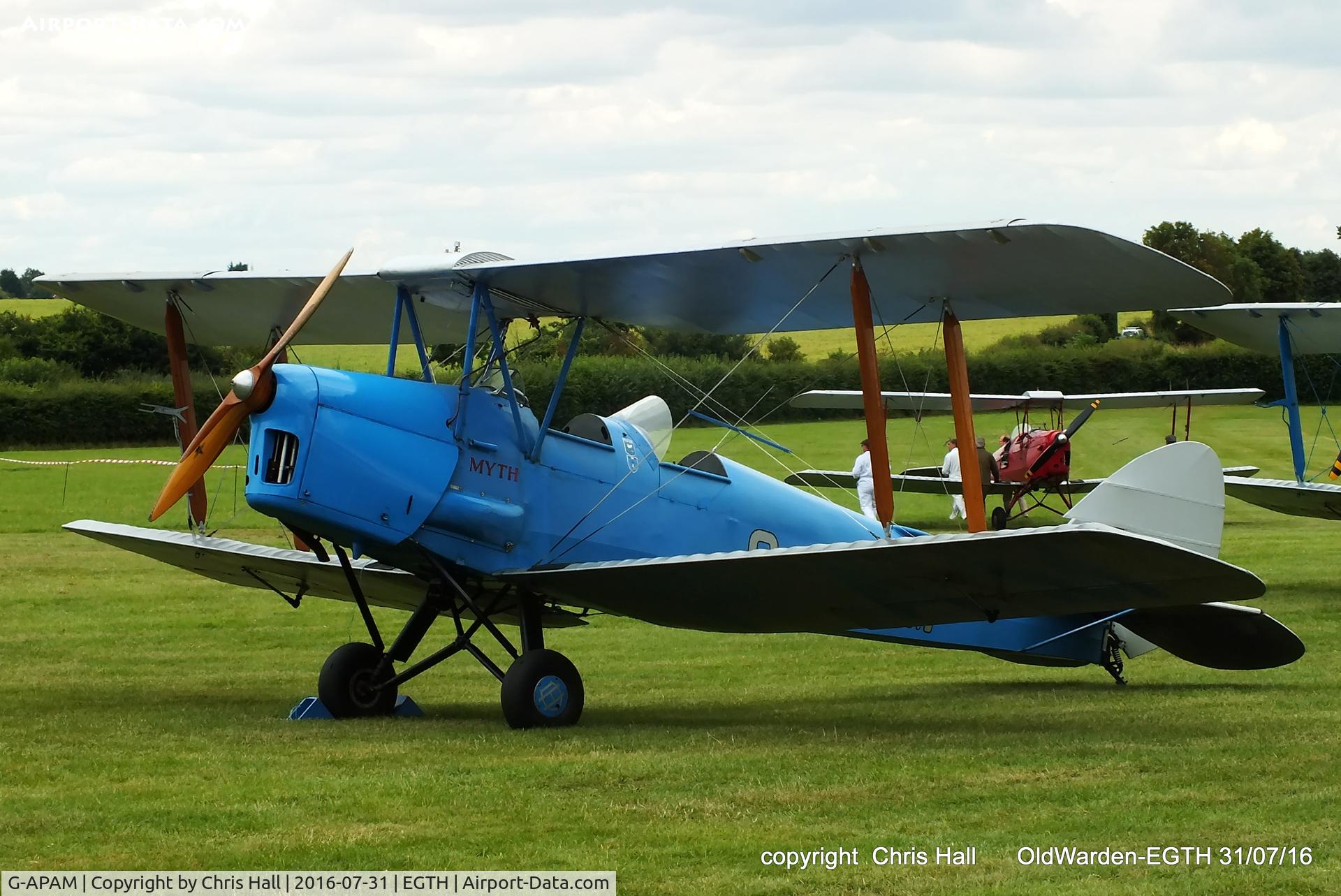 G-APAM, 1939 De Havilland DH-82A Tiger Moth II C/N 3874, 