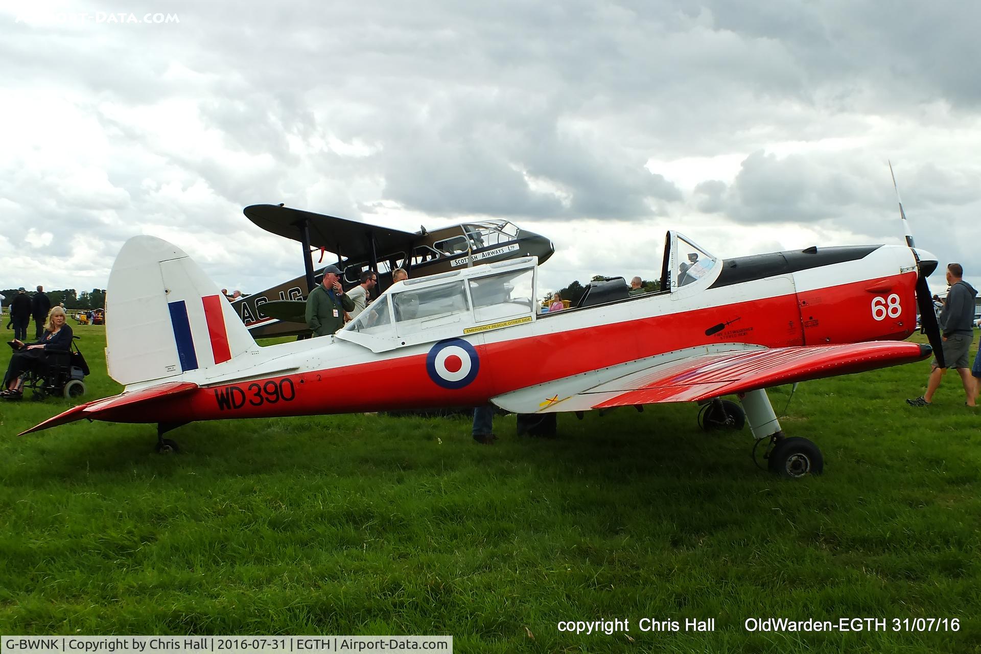 G-BWNK, 1951 De Havilland DHC-1 Chipmunk T.10 C/N C1/0317, 
