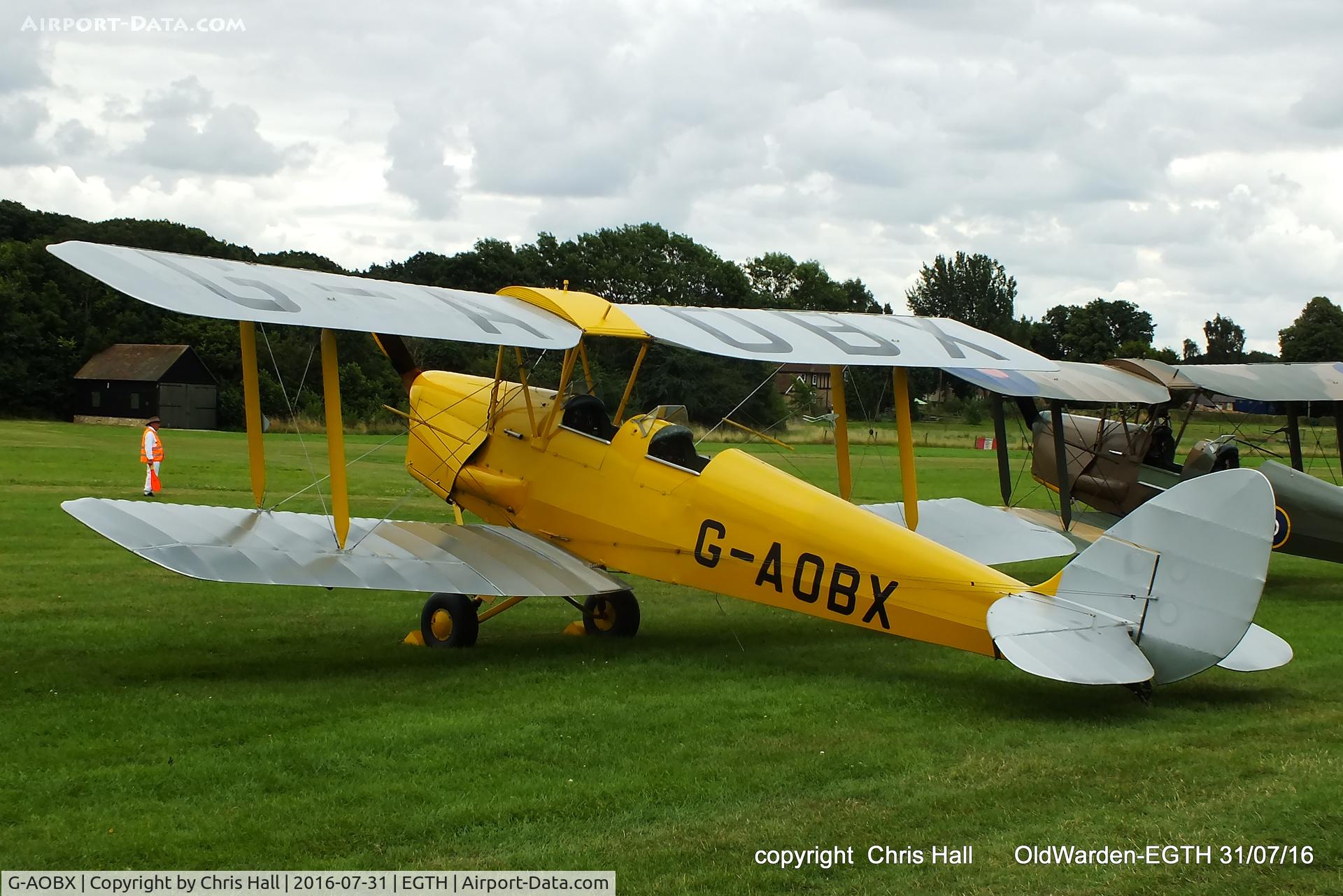 G-AOBX, 1940 De Havilland DH-82A Tiger Moth II C/N 83653, 