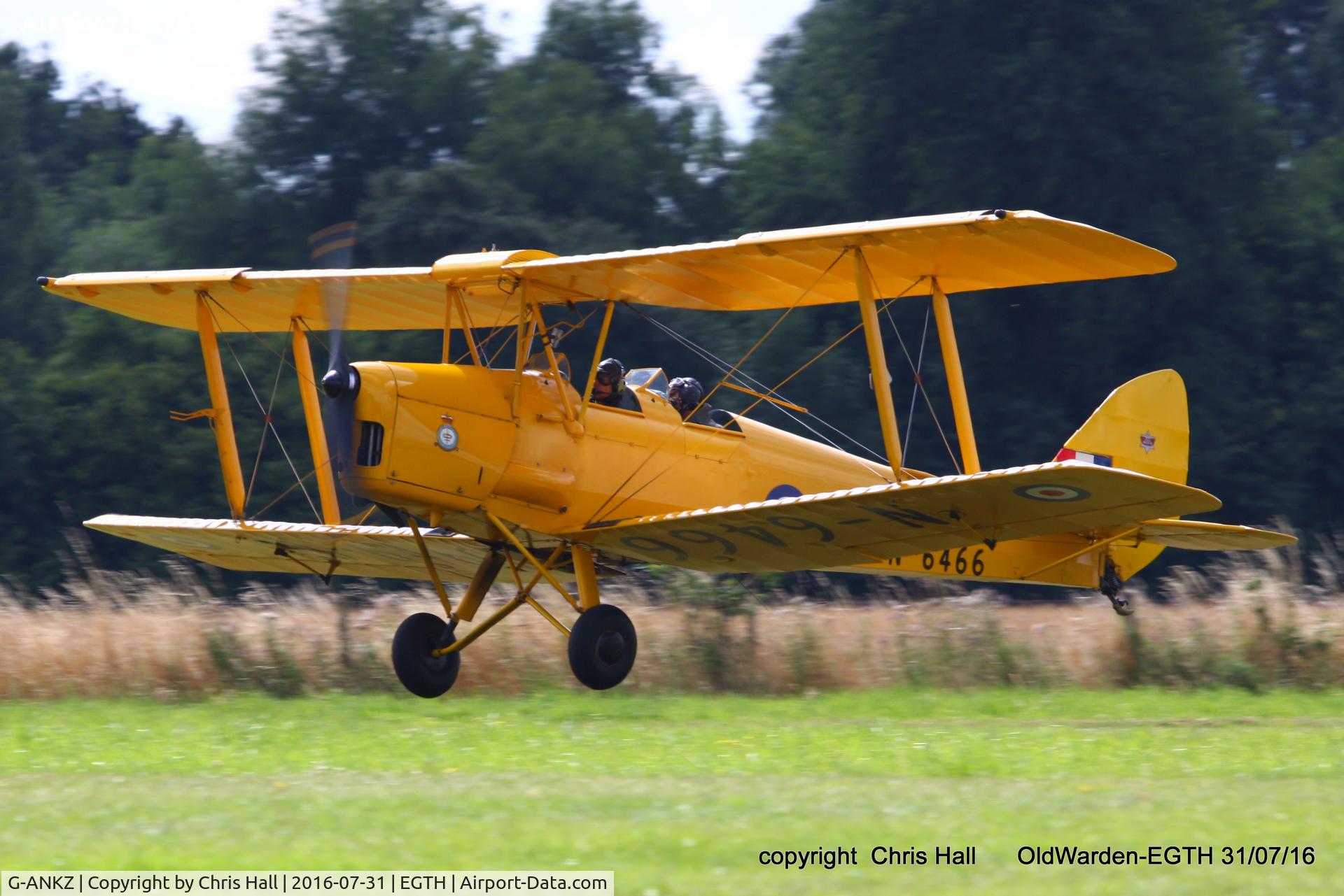 G-ANKZ, 1938 De Havilland DH-82A Tiger Moth II C/N 3803, 