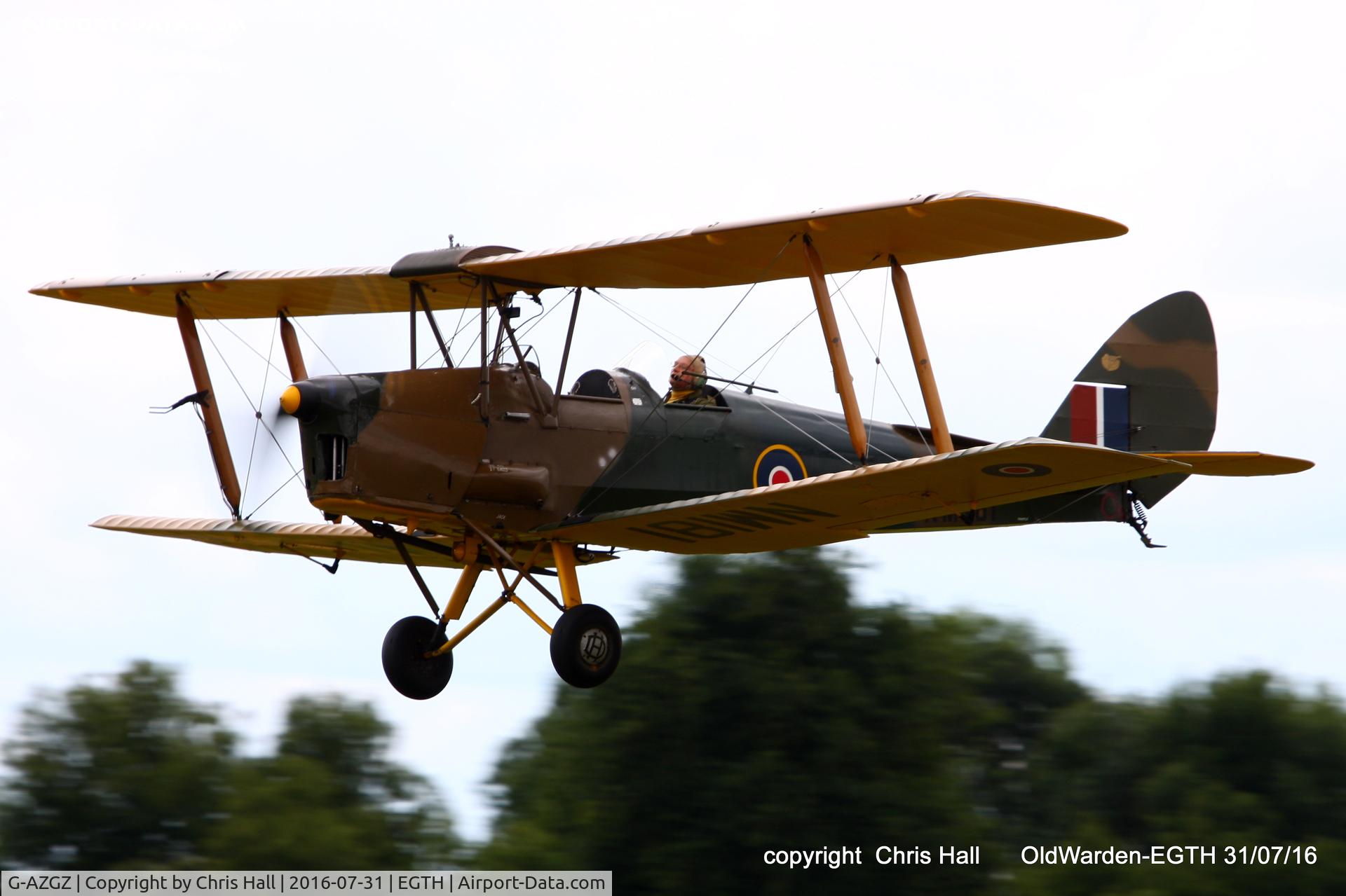 G-AZGZ, 1944 De Havilland DH-82A Tiger Moth II C/N 86489, 