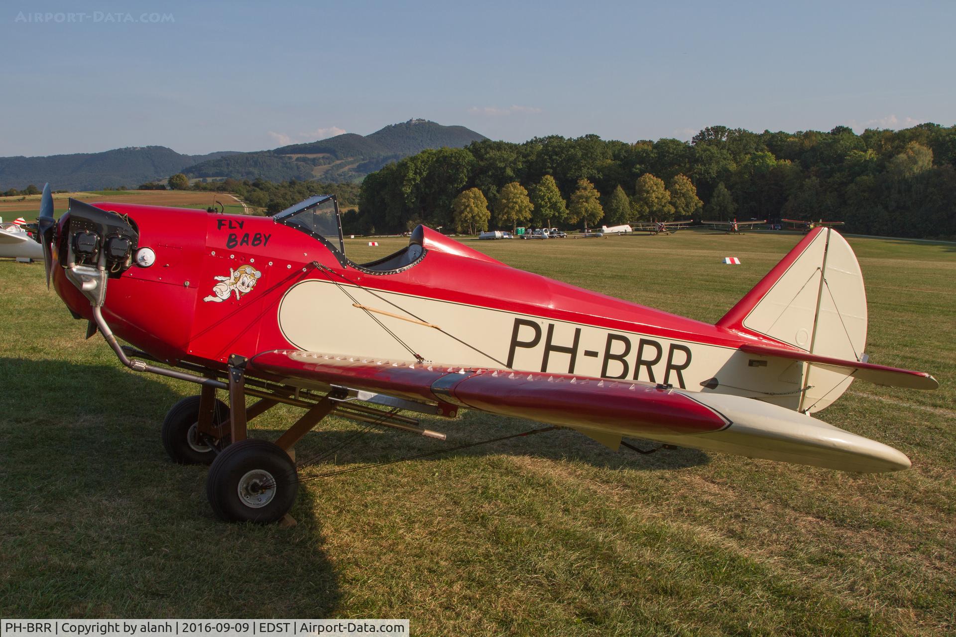 PH-BRR, 1972 Bowers Fly Baby C/N DHFB 172, On the flightline at the 2016 Hahnweide Oldtimer Fliegertreffen