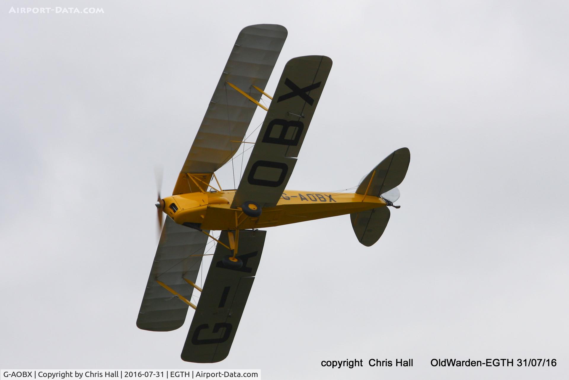 G-AOBX, 1940 De Havilland DH-82A Tiger Moth II C/N 83653, 