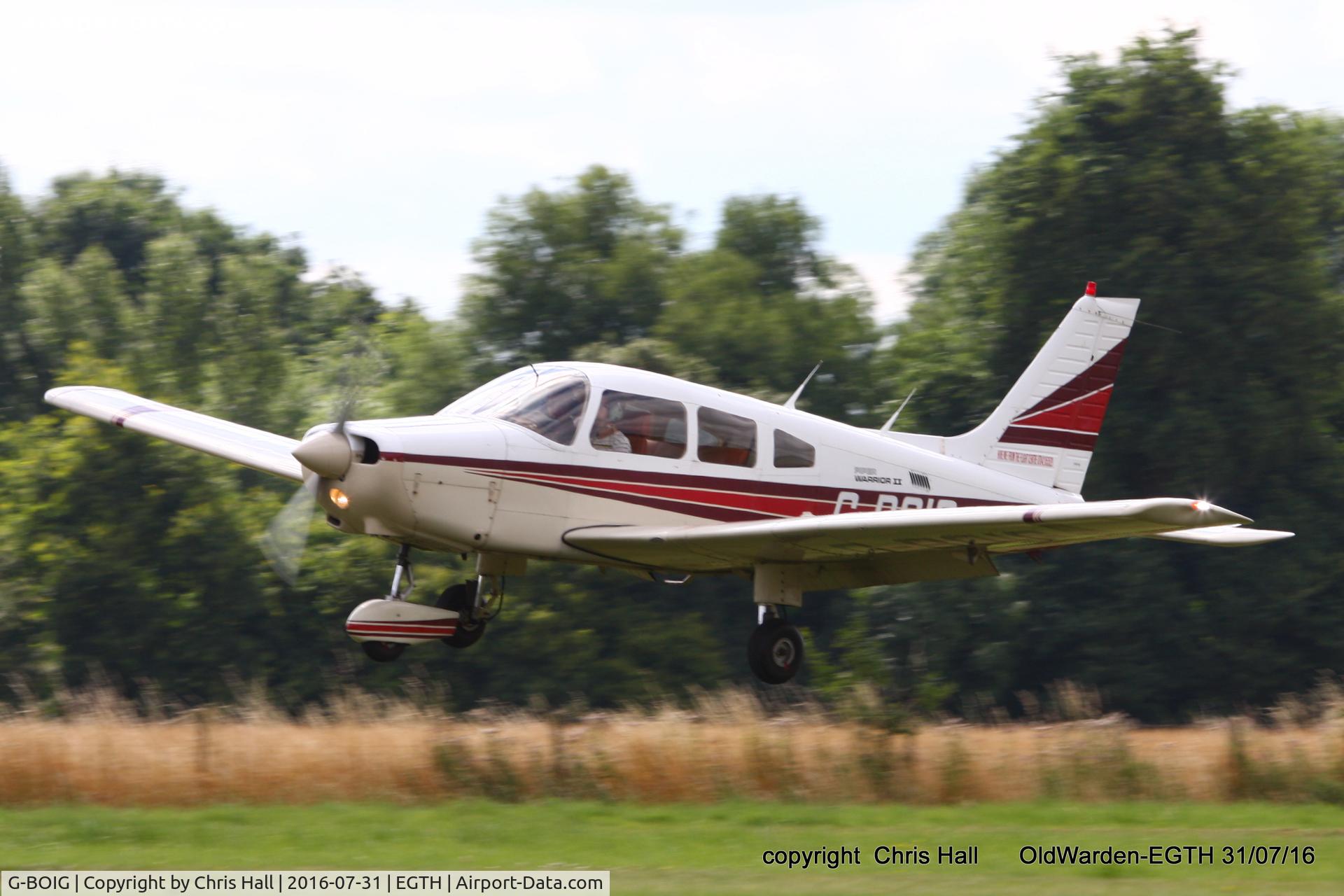 G-BOIG, 1985 Piper PA-28-161 Cherokee Warrior II C/N 28-8516027, 