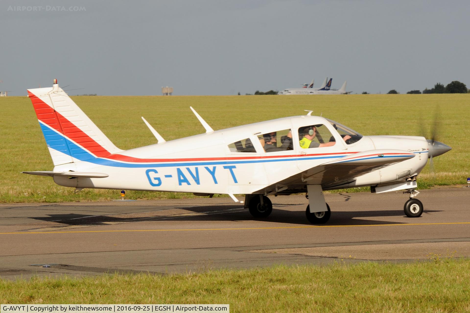 G-AVYT, 1968 Piper PA-28R-180 Cherokee Arrow C/N 28R-30472, Nice Visitor.