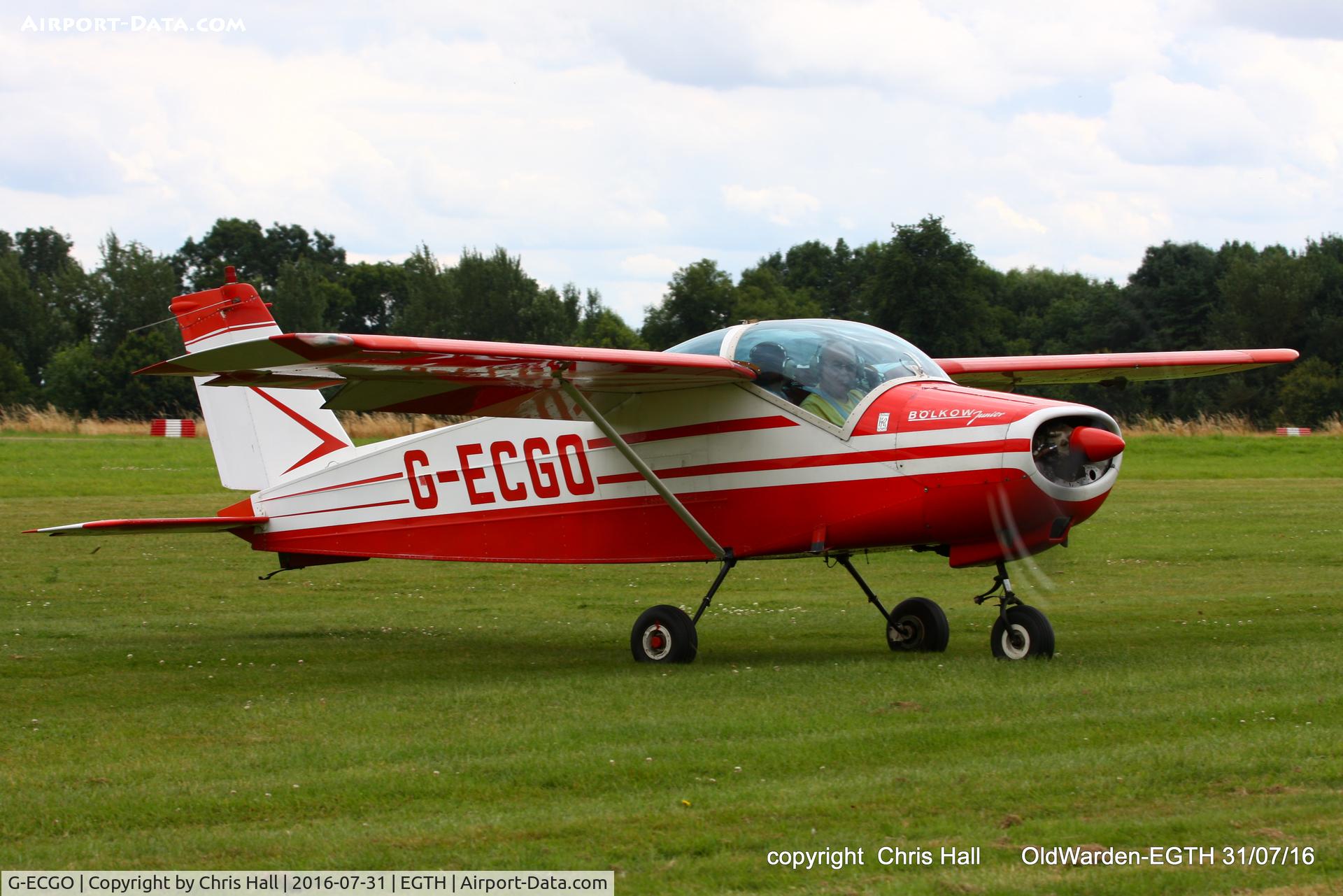 G-ECGO, 1966 Bolkow Bo-208C Junior C/N 599, 