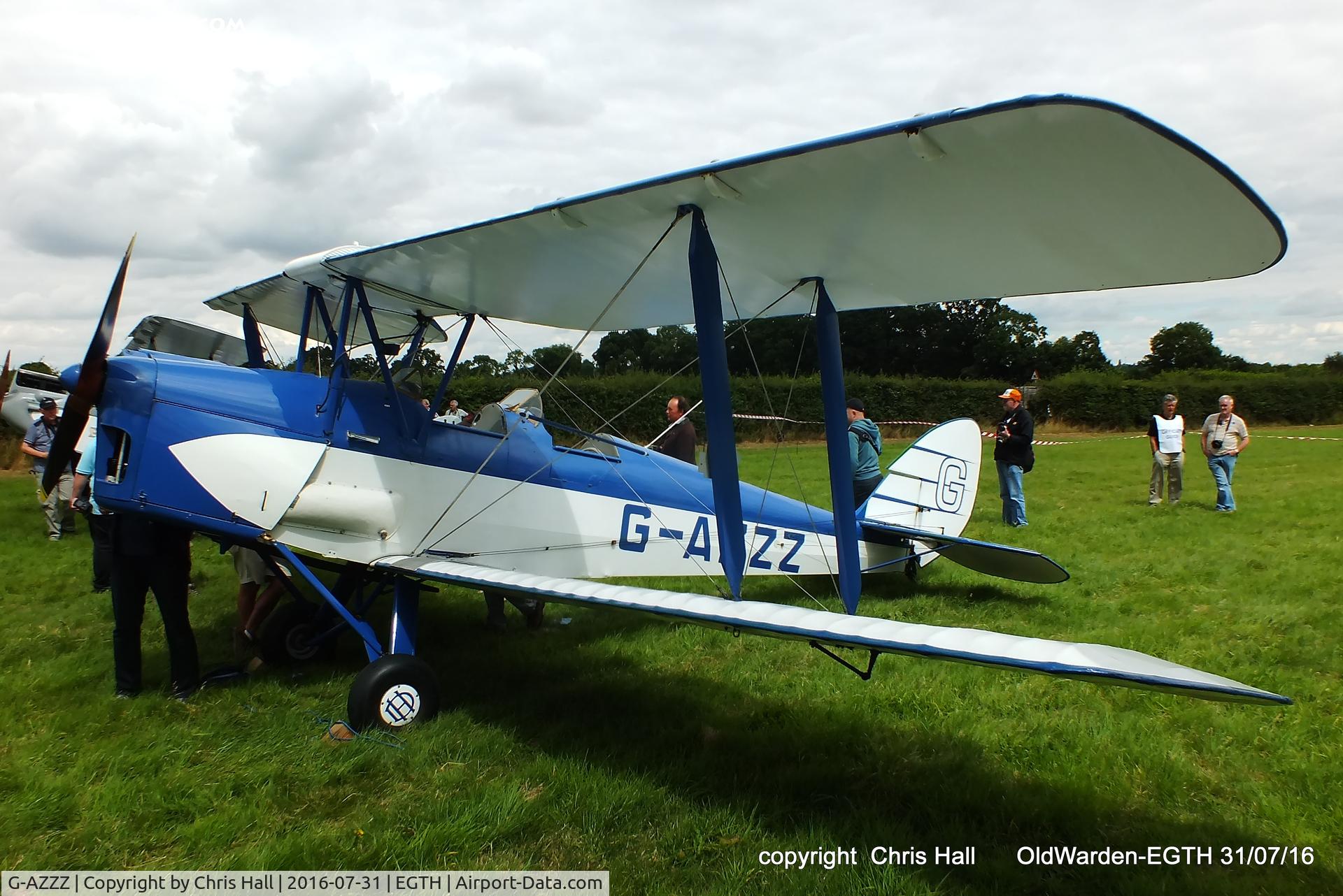 G-AZZZ, 1944 De Havilland DH-82A Tiger Moth II C/N 86311, 