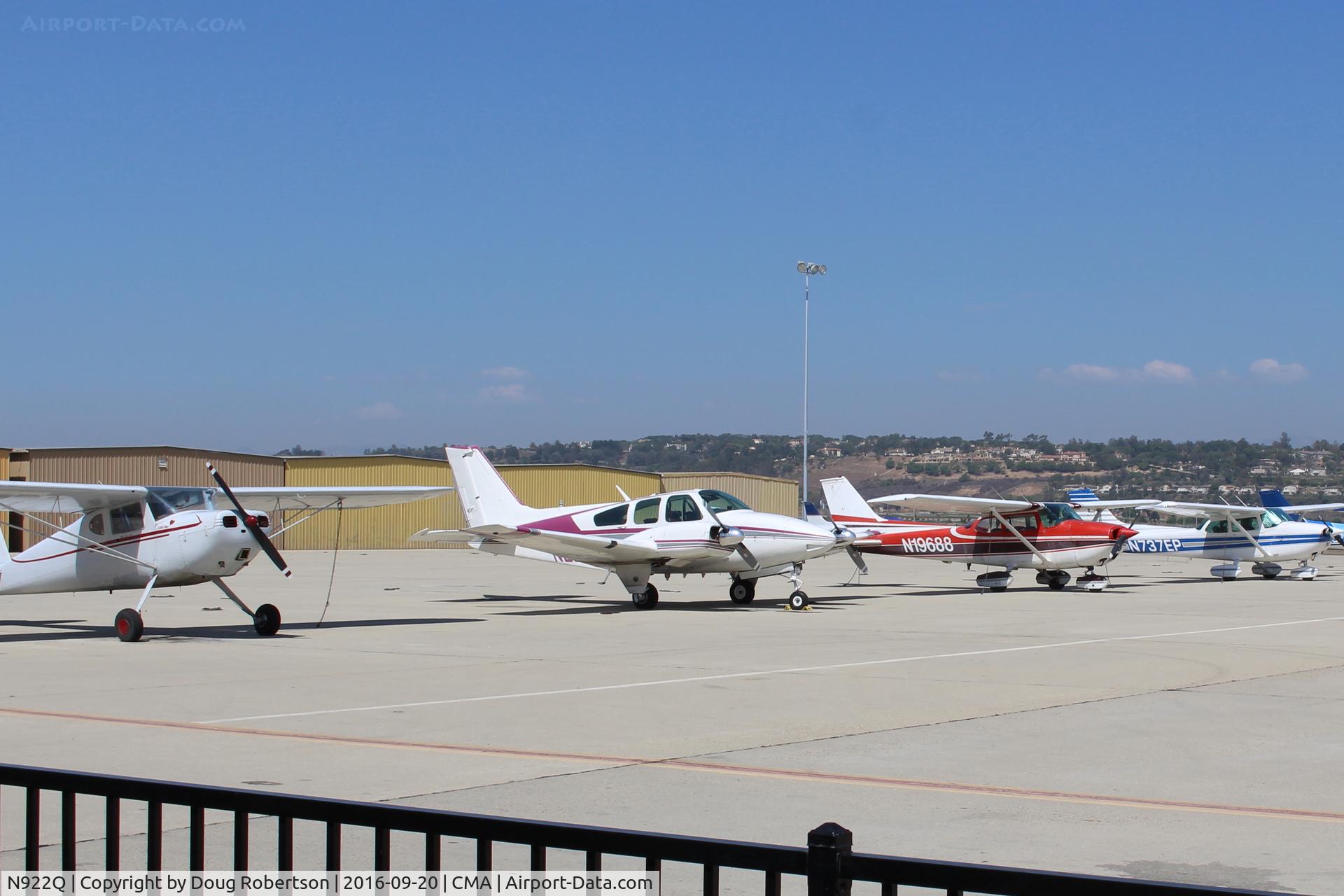 N922Q, 1961 Beech 95-A55 Baron C/N TC-202, 1961 Beech 95-A55 BARON, two Continental IO-470-L 260 Hp each