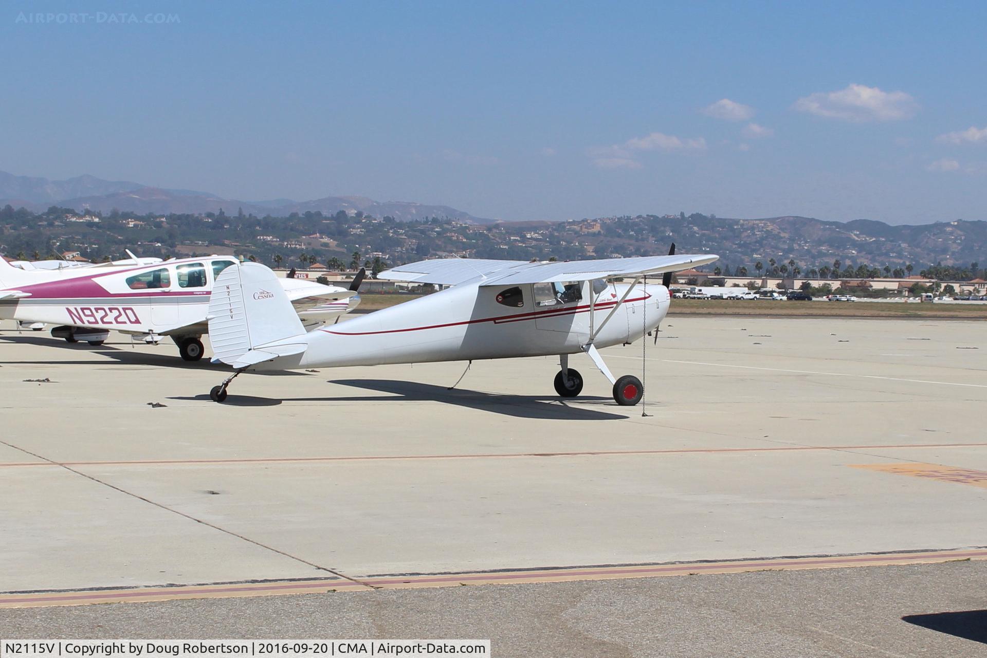 N2115V, 1948 Cessna 120 C/N 14340, 1948 Cessna 120, Continental C85 85 Hp, rear windows mod addition like the C140 is common