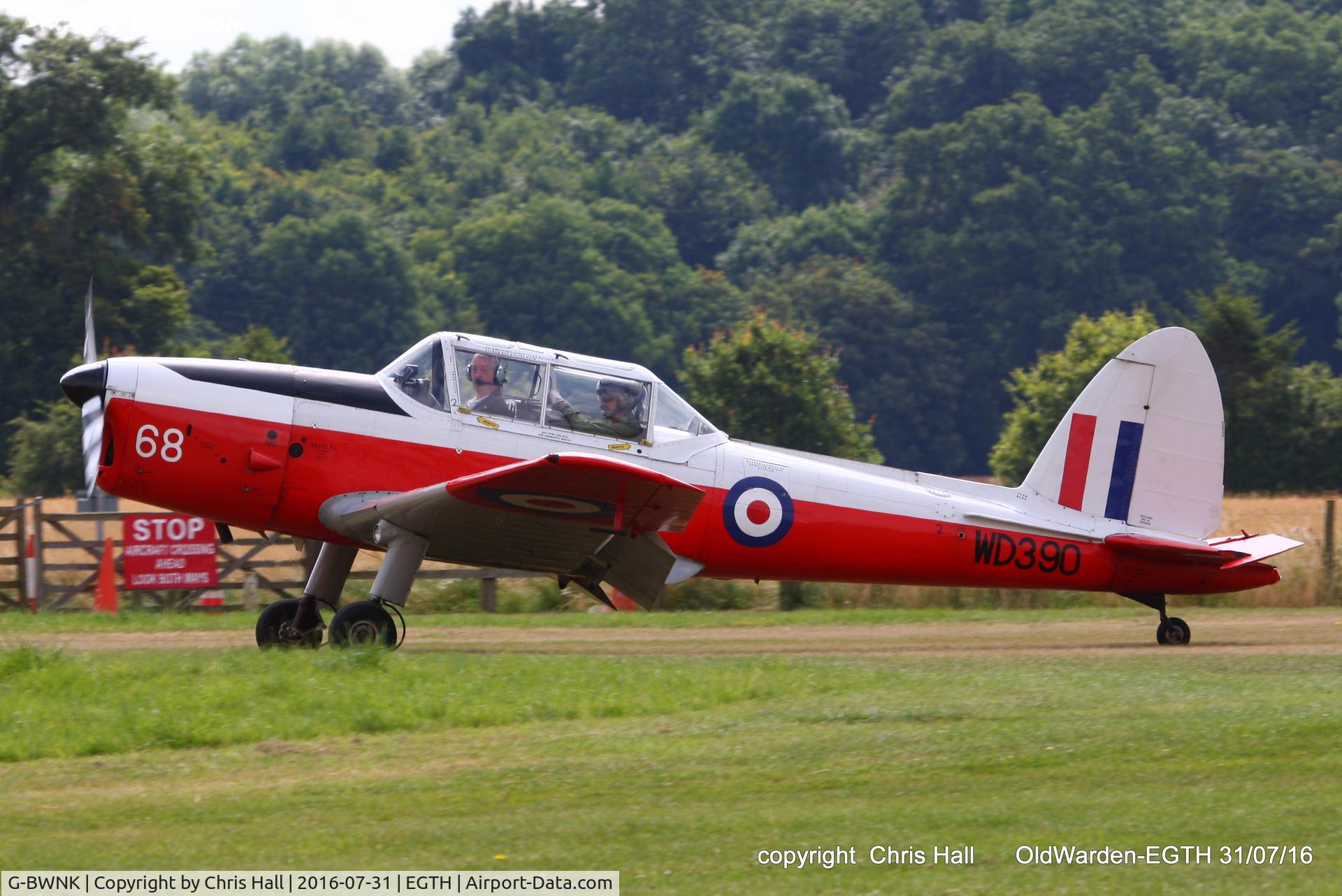 G-BWNK, 1951 De Havilland DHC-1 Chipmunk T.10 C/N C1/0317, 