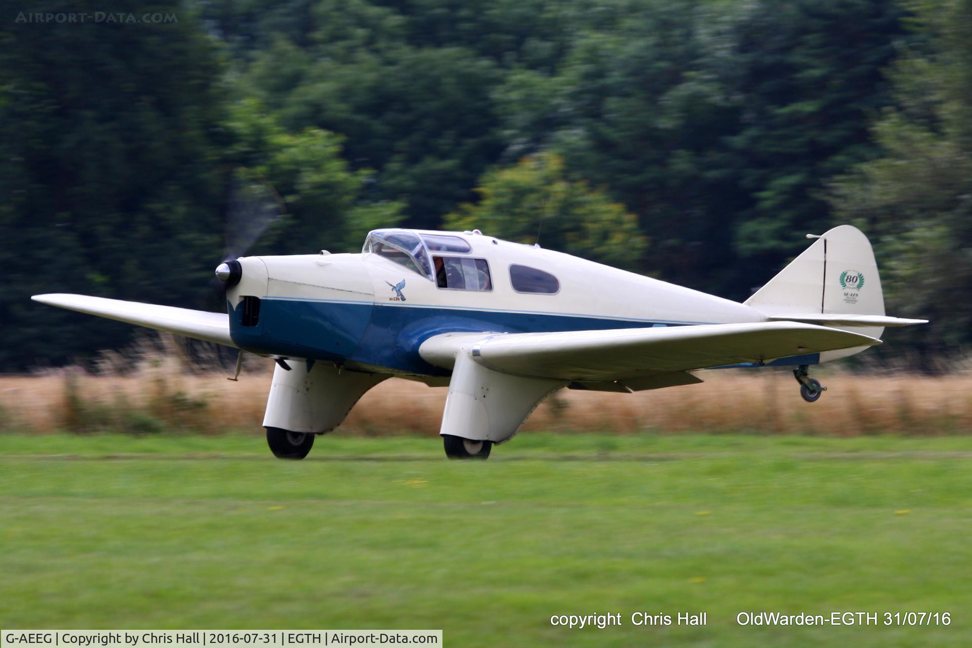 G-AEEG, 1936 Miles M-3A Falcon Major C/N 216, 