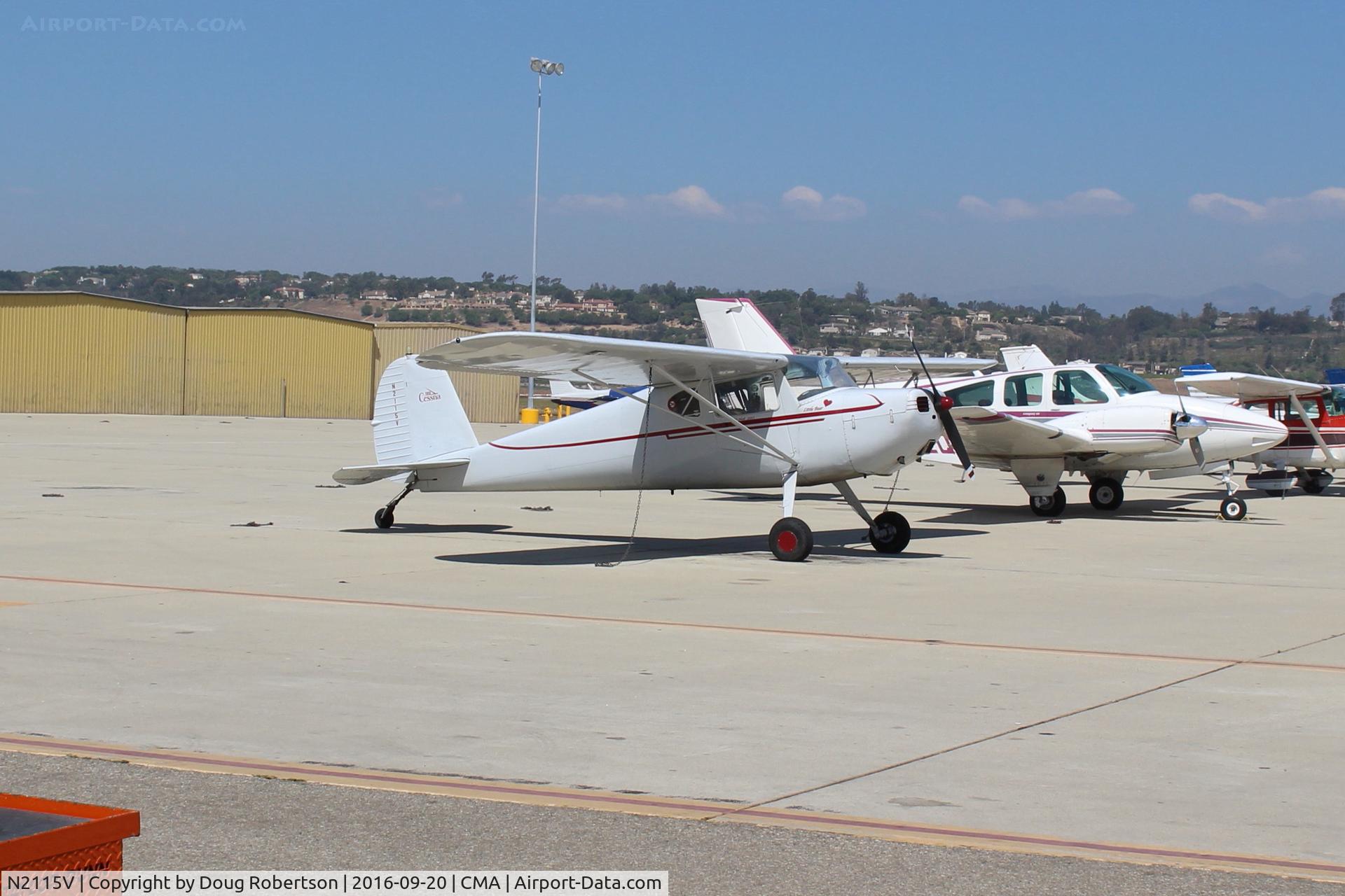 N2115V, 1948 Cessna 120 C/N 14340, 1948 Cessna 120, Continental C85 85 Hp, rear window mods like C140