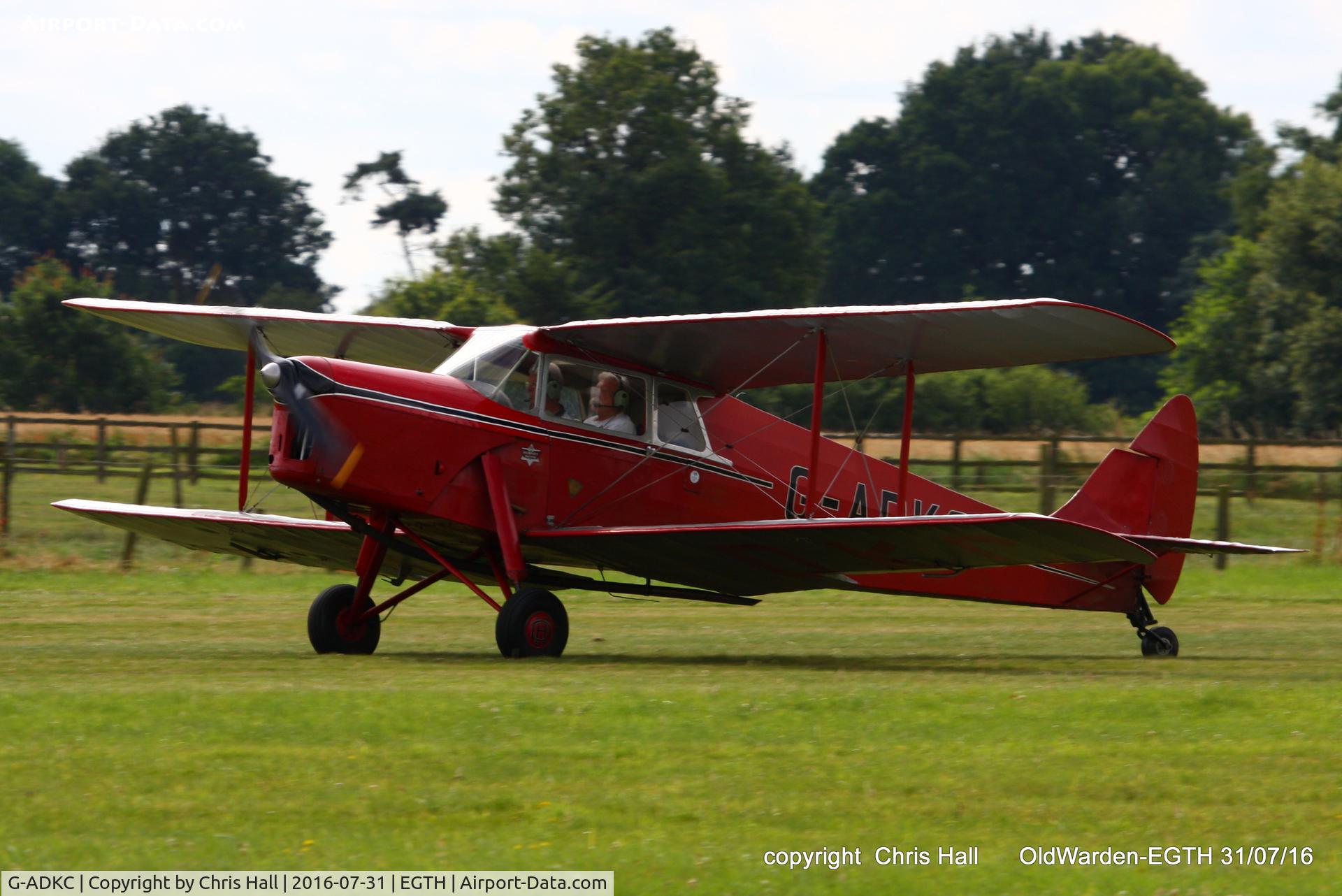 G-ADKC, 1936 De Havilland DH.87B Hornet Moth C/N 8064, 