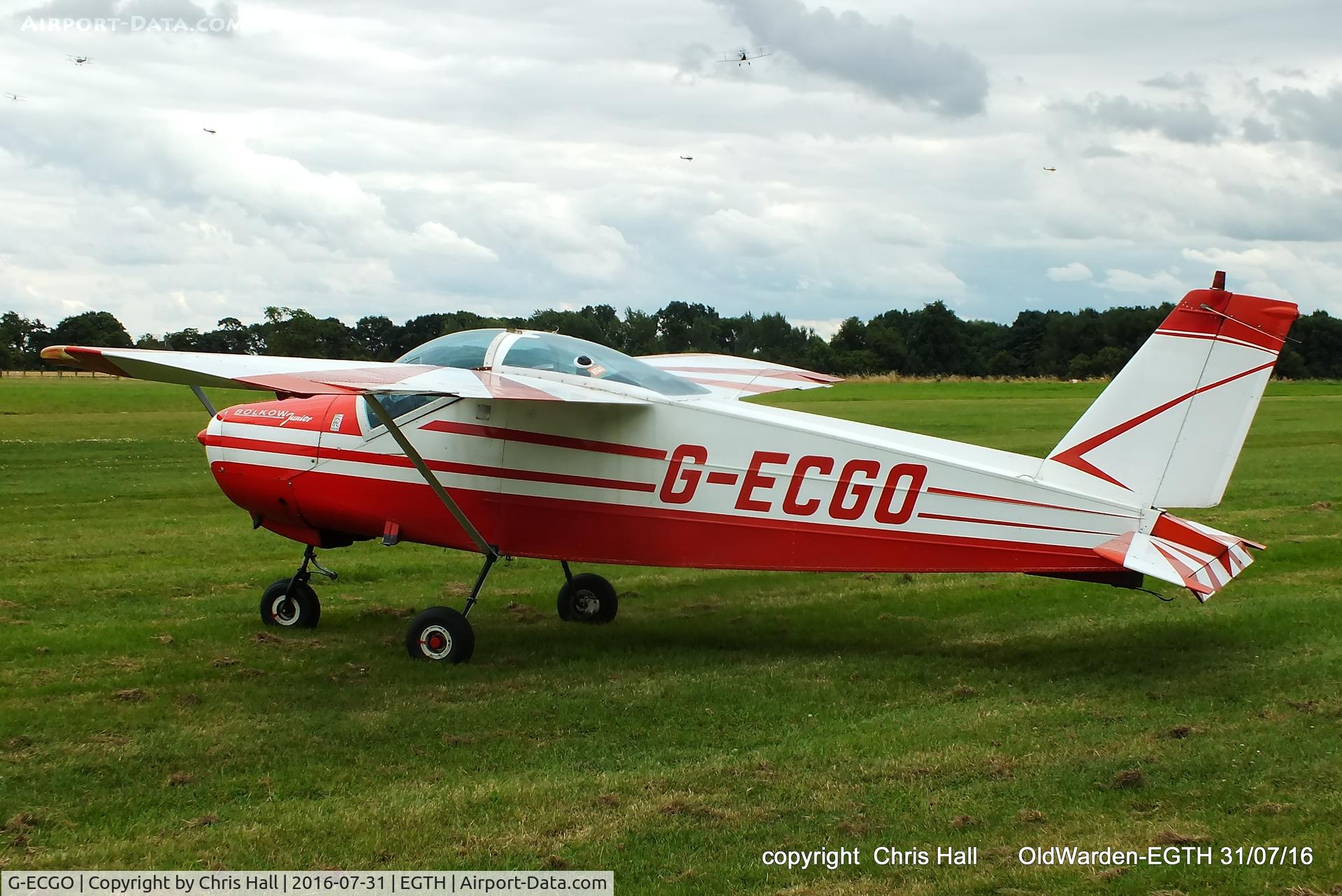 G-ECGO, 1966 Bolkow Bo-208C Junior C/N 599, 