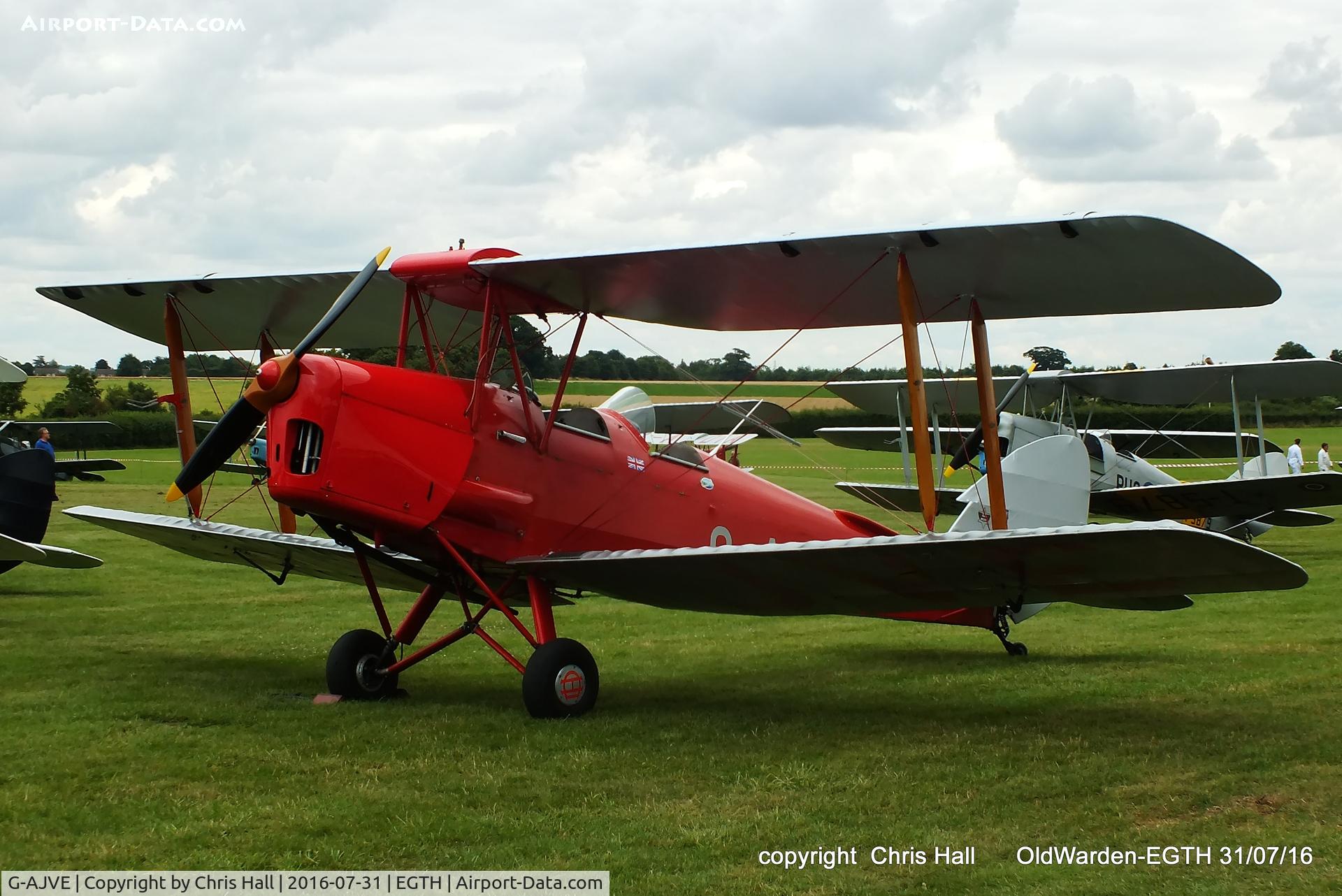 G-AJVE, 1942 De Havilland DH-82A Tiger Moth II C/N 85814, 