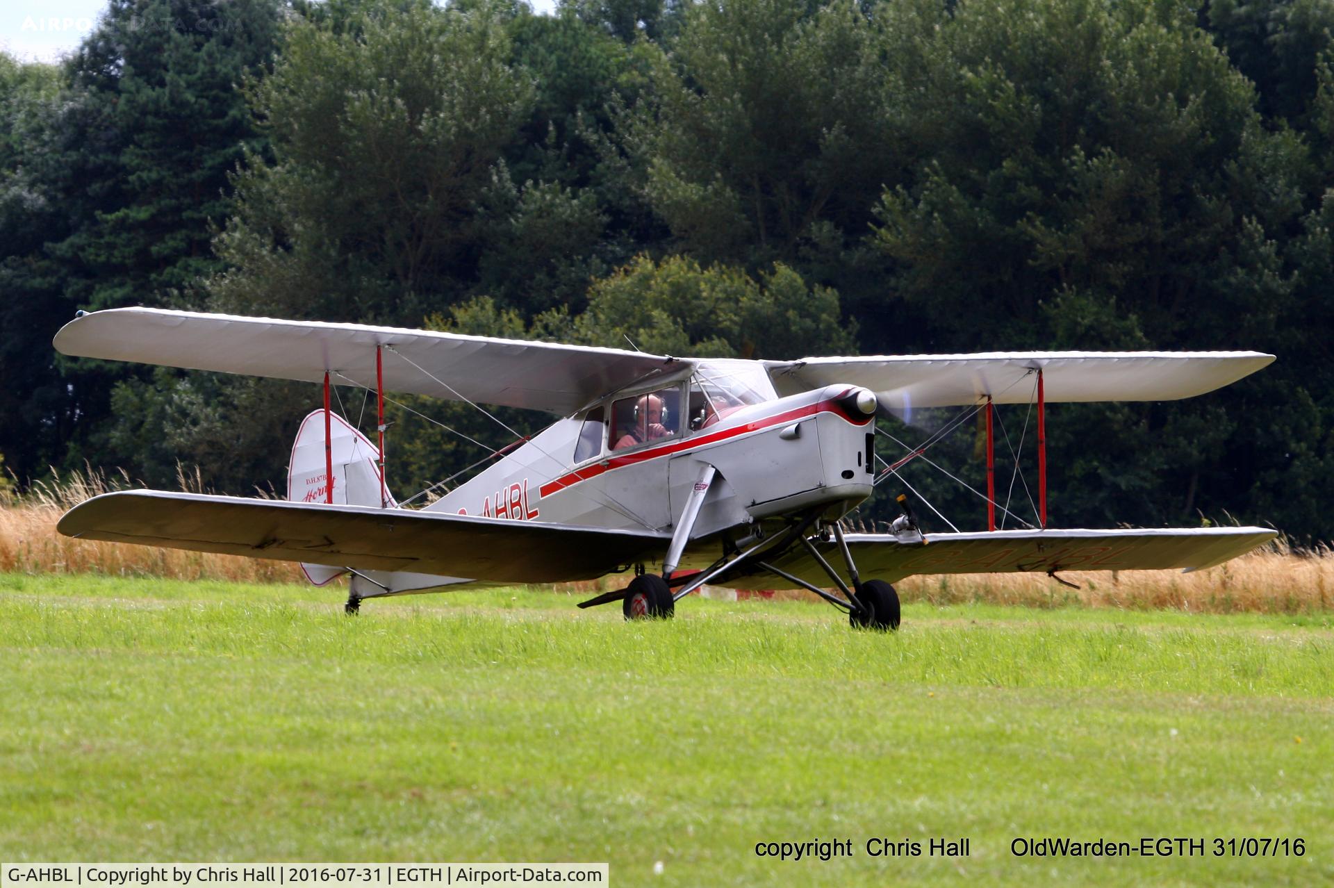 G-AHBL, 1936 De Havilland DH.87B Hornet Moth C/N 8135, 