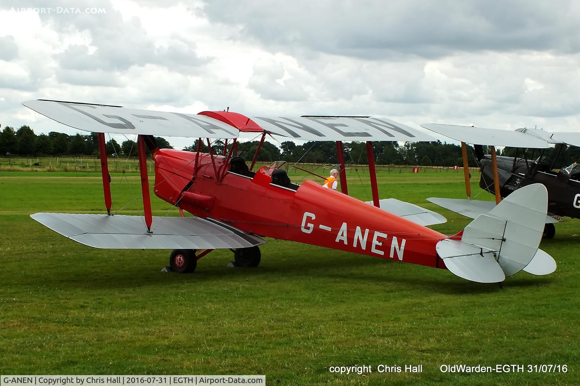 G-ANEN, 1942 De Havilland DH-82A Tiger Moth II C/N 85418, 
