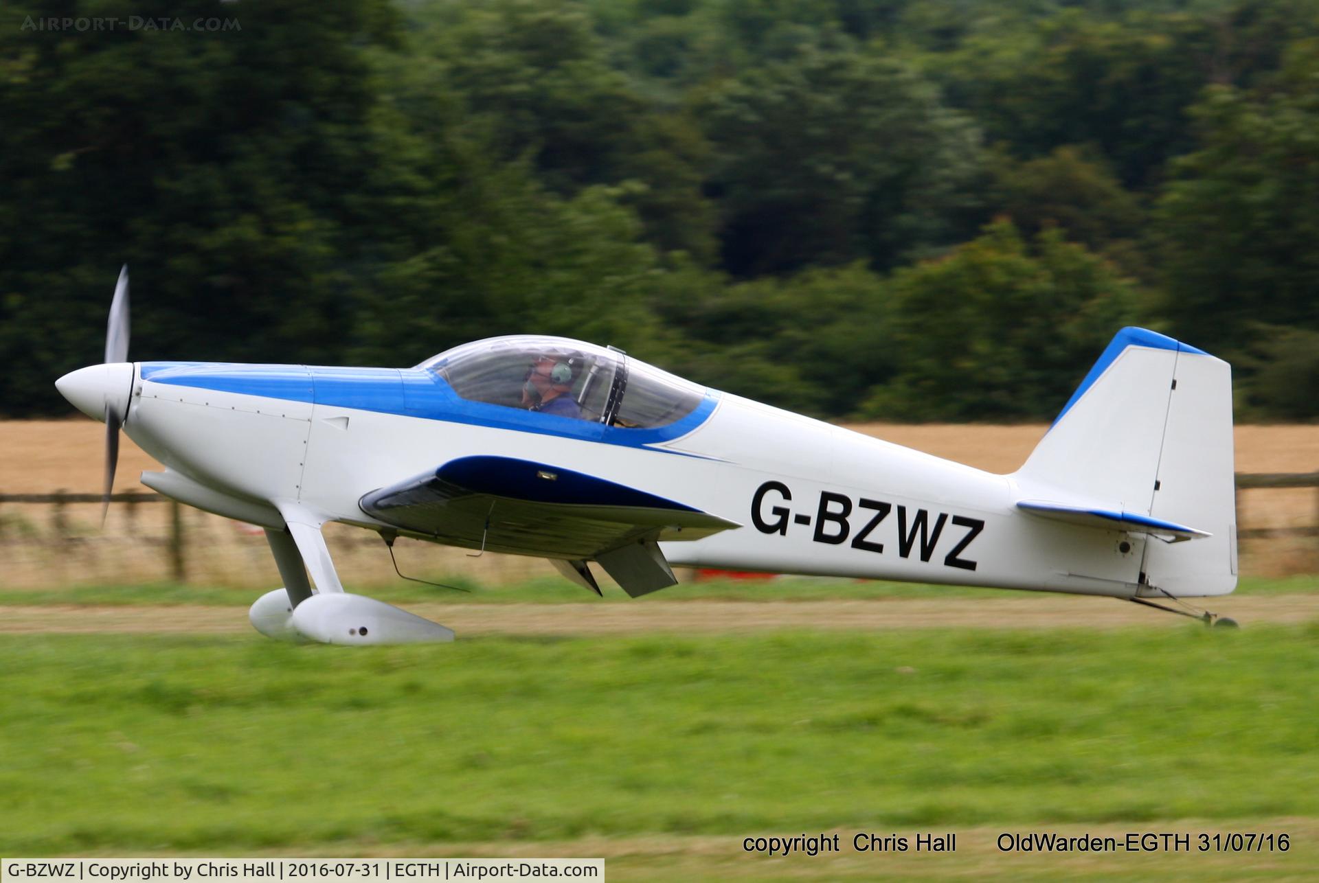 G-BZWZ, 2003 Van's RV-6 C/N PFA 181A-13419, 