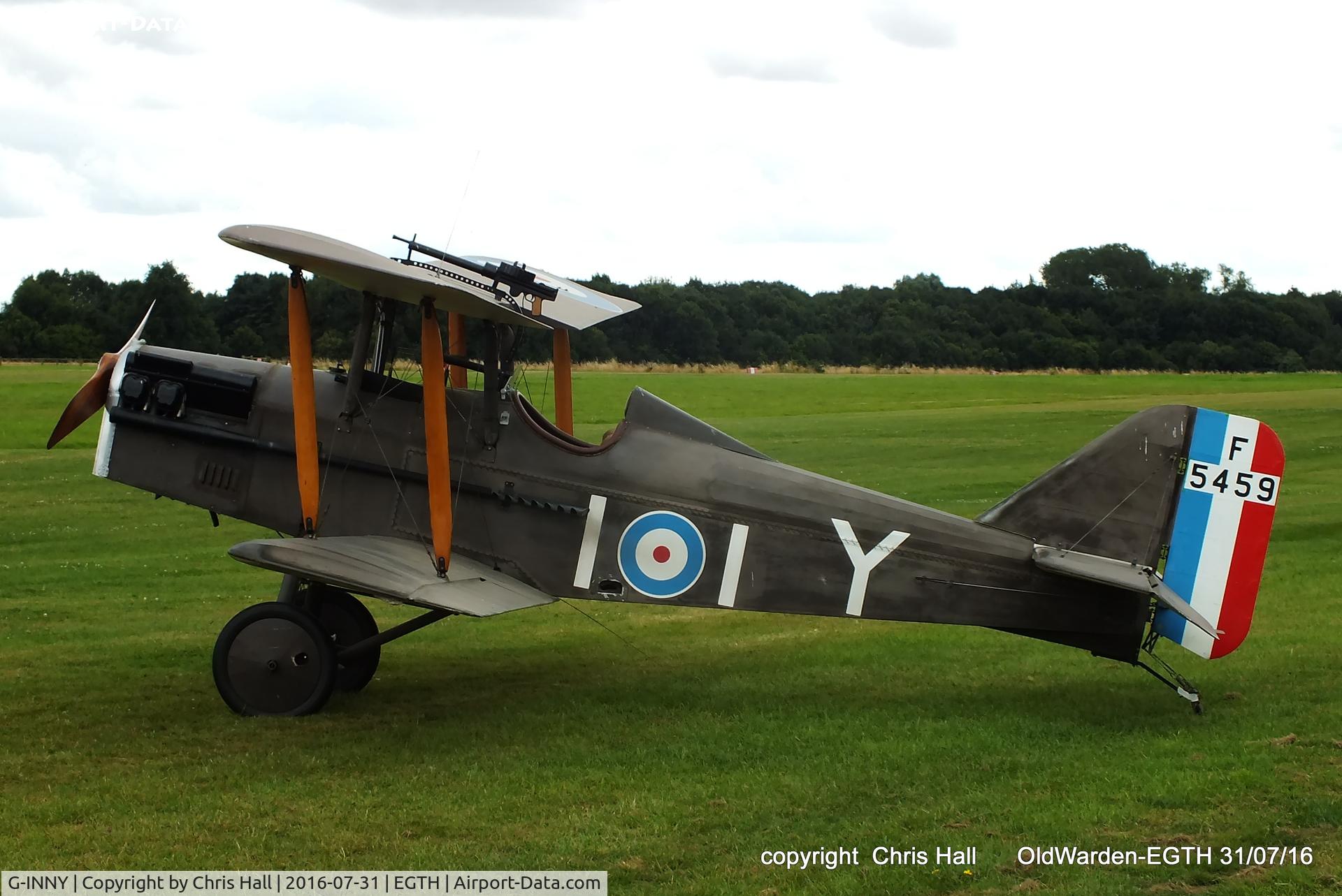 G-INNY, 1983 Royal Aircraft Factory SE-5A Replica C/N PFA 020-10439, 
