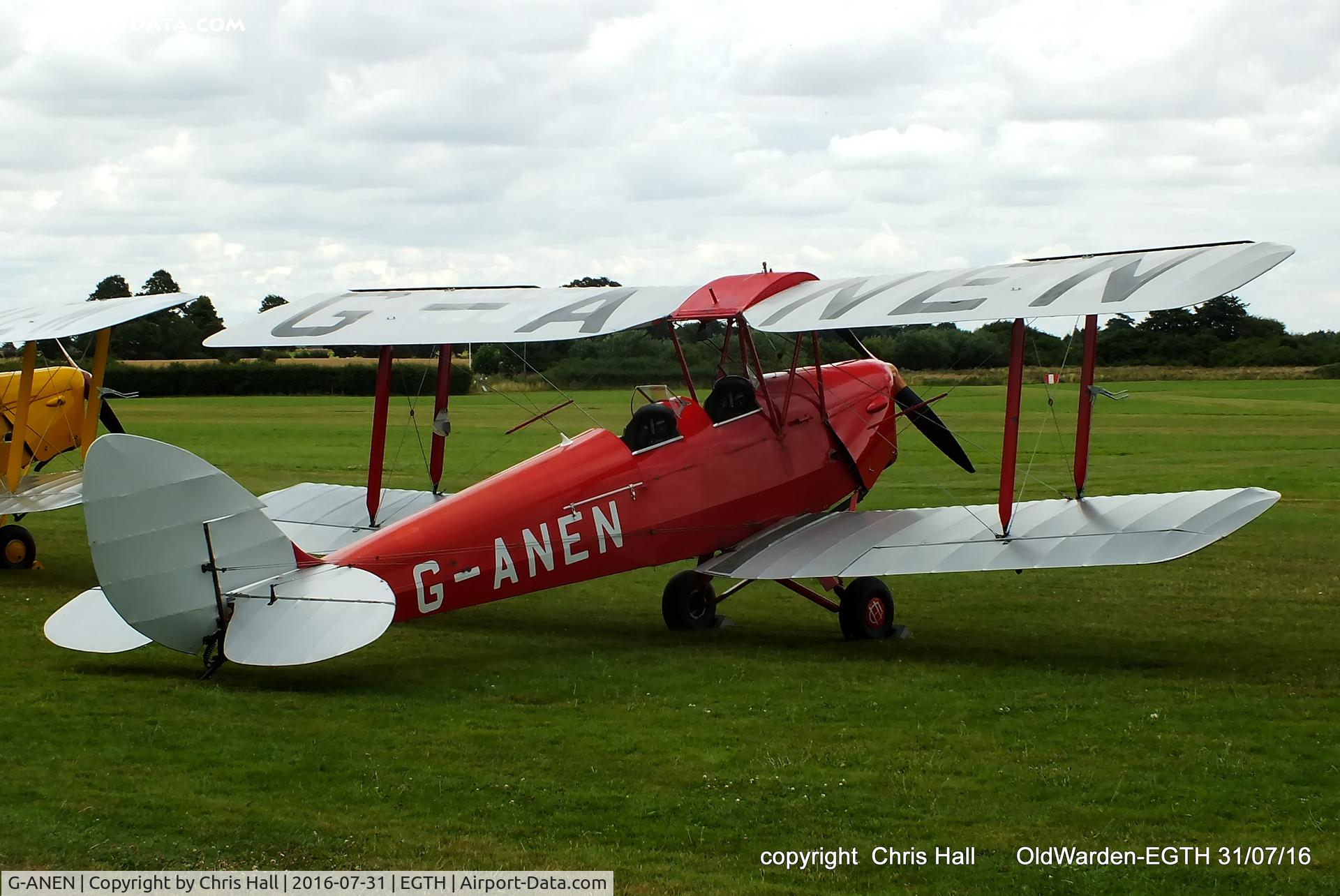 G-ANEN, 1942 De Havilland DH-82A Tiger Moth II C/N 85418, 