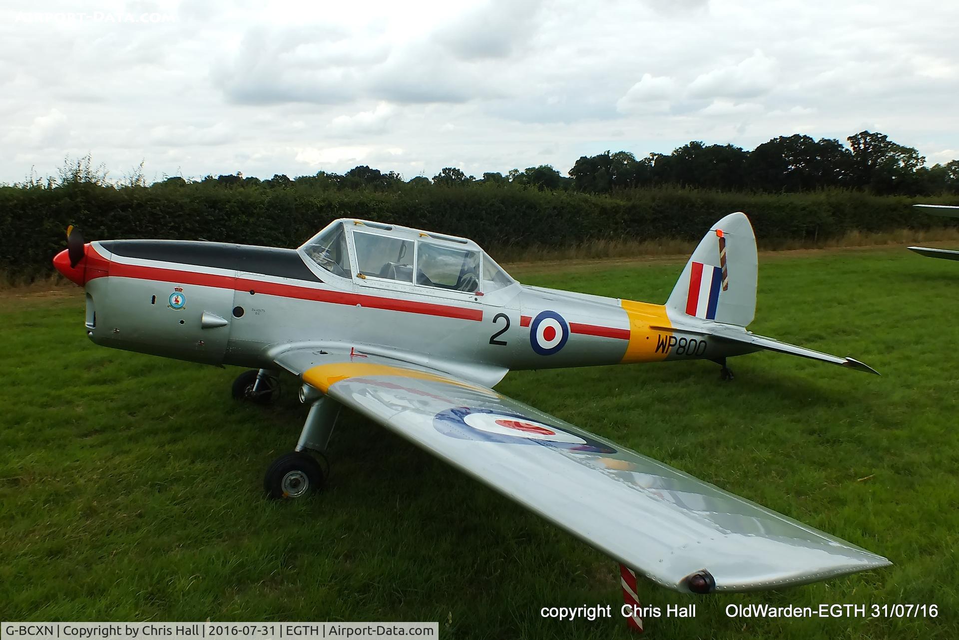 G-BCXN, 1952 De Havilland DHC-1 Chipmunk T.10 C/N C1/0692, 