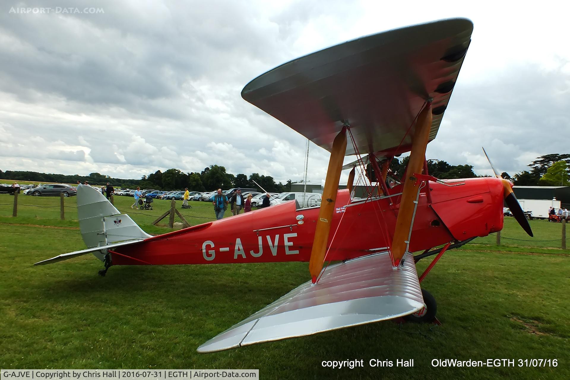 G-AJVE, 1942 De Havilland DH-82A Tiger Moth II C/N 85814, 