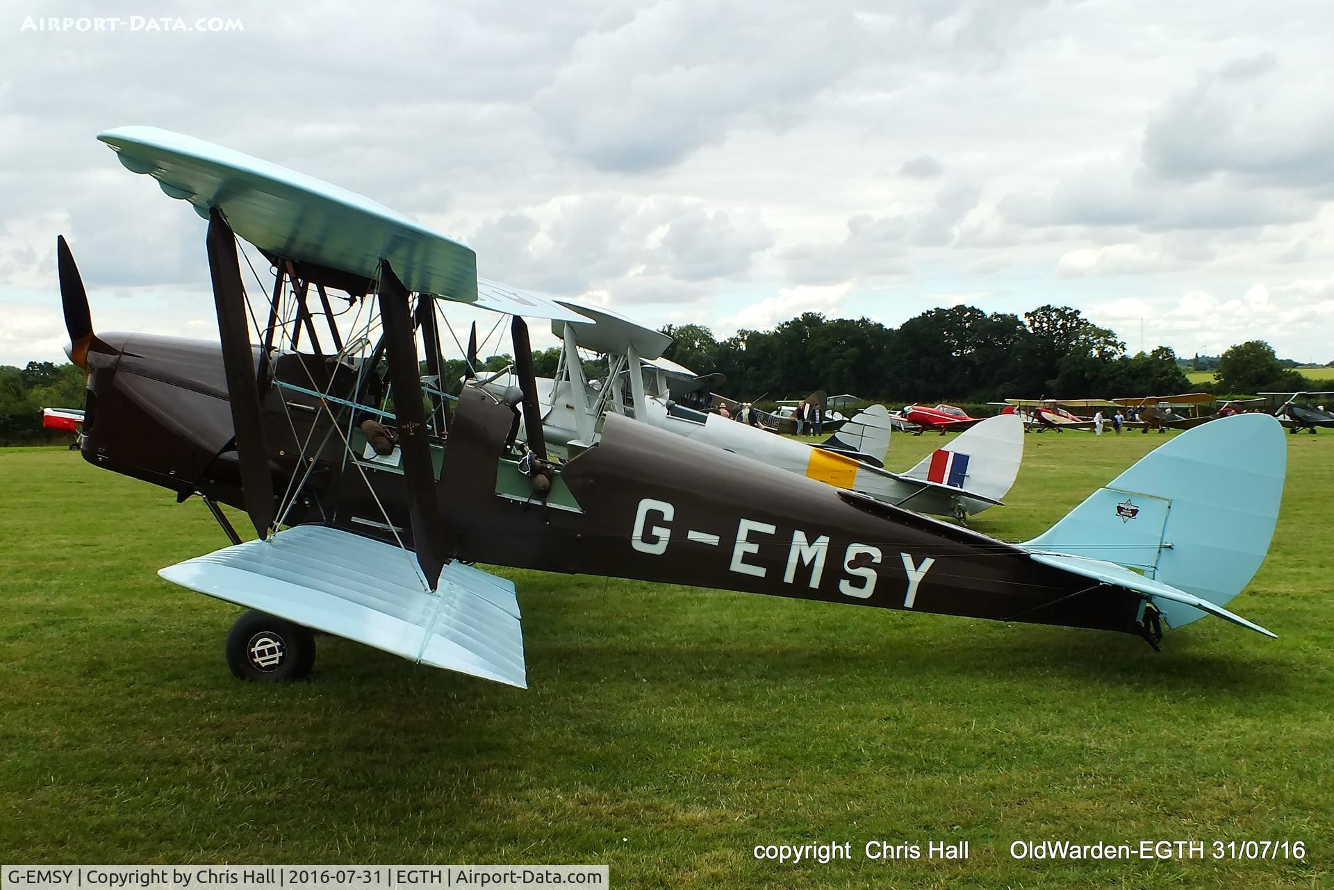G-EMSY, 1940 De Havilland DH-82A Tiger Moth II C/N 83666, 