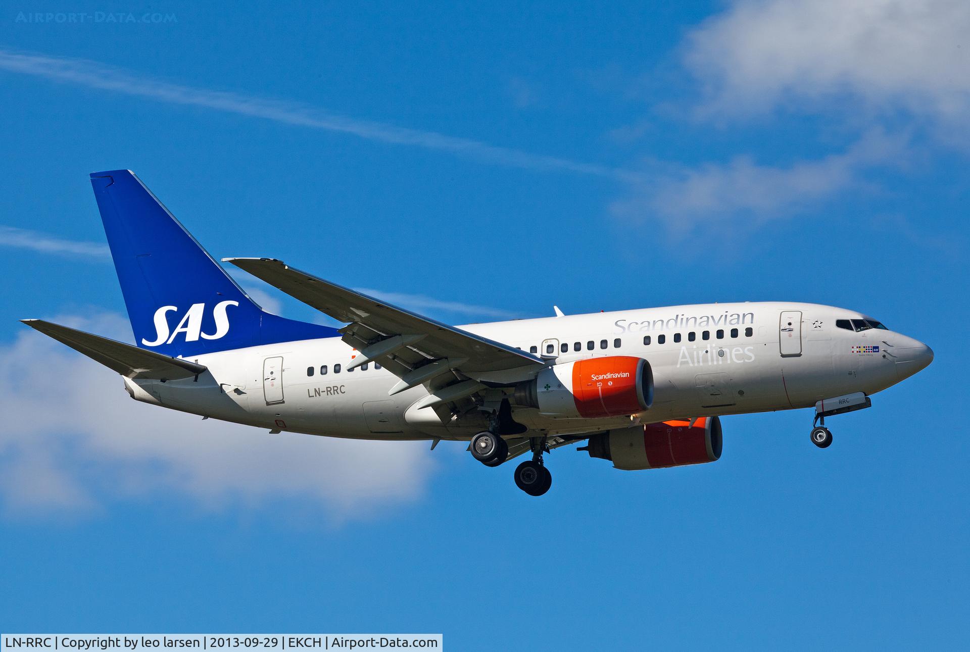 LN-RRC, 1999 Boeing 737-683 C/N 28300, Copenhagen 29.9.13