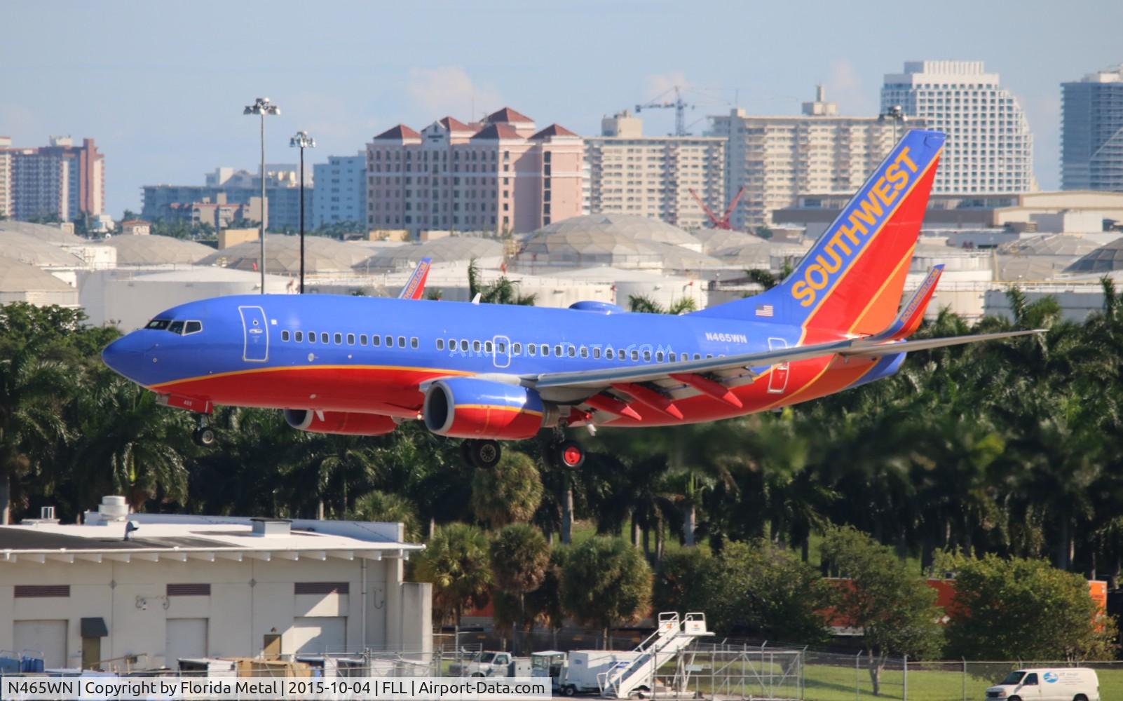 N465WN, 2004 Boeing 737-7H4 C/N 33829, Southwest
