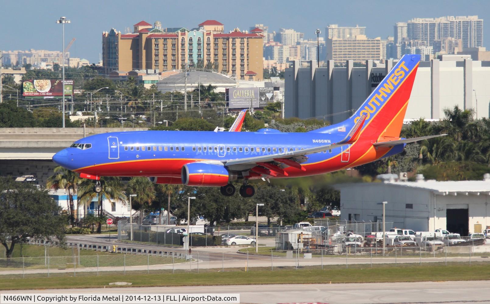 N466WN, 2004 Boeing 737-7H4 C/N 30677, Southwest