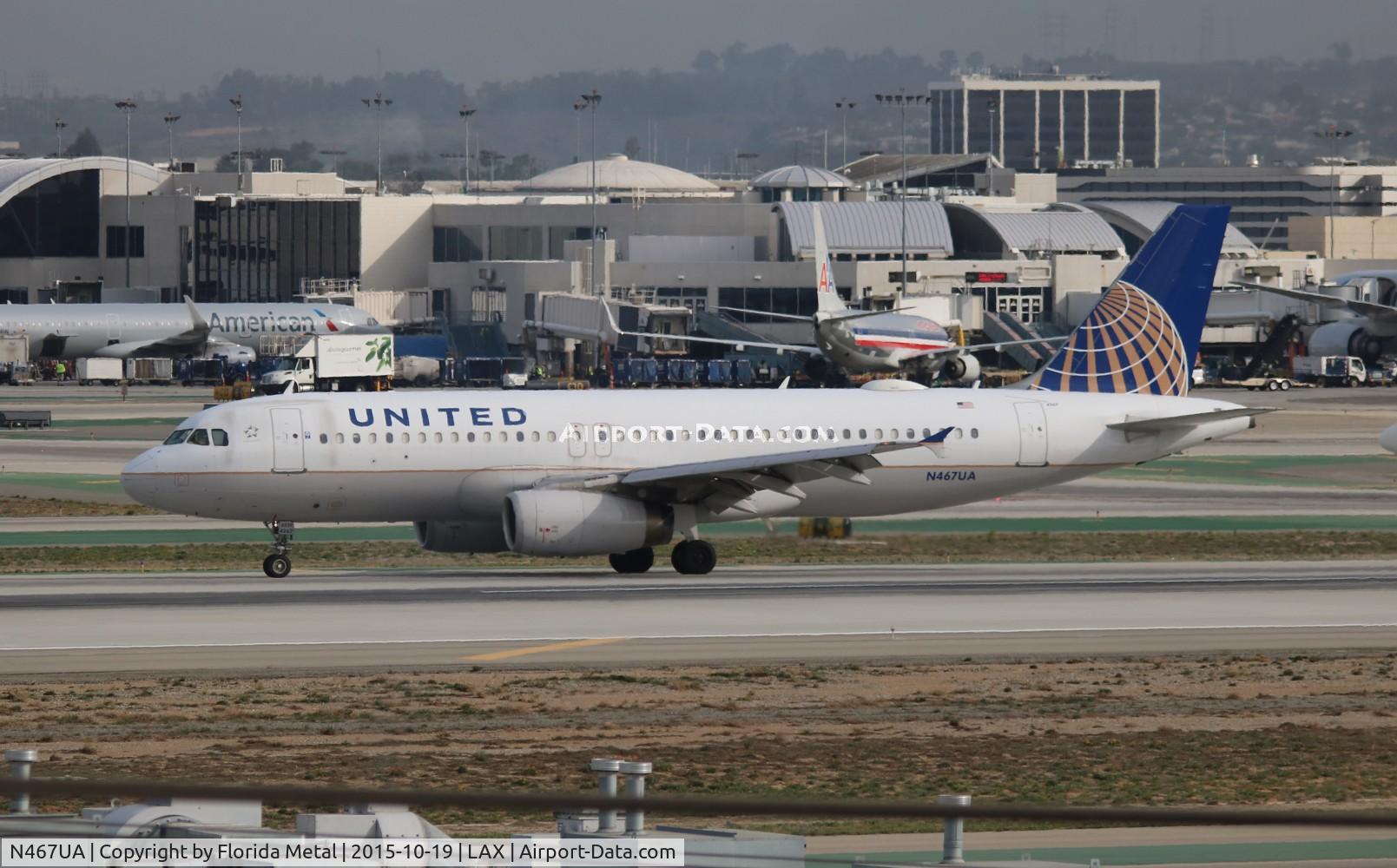 N467UA, 2000 Airbus A320-232 C/N 1359, United