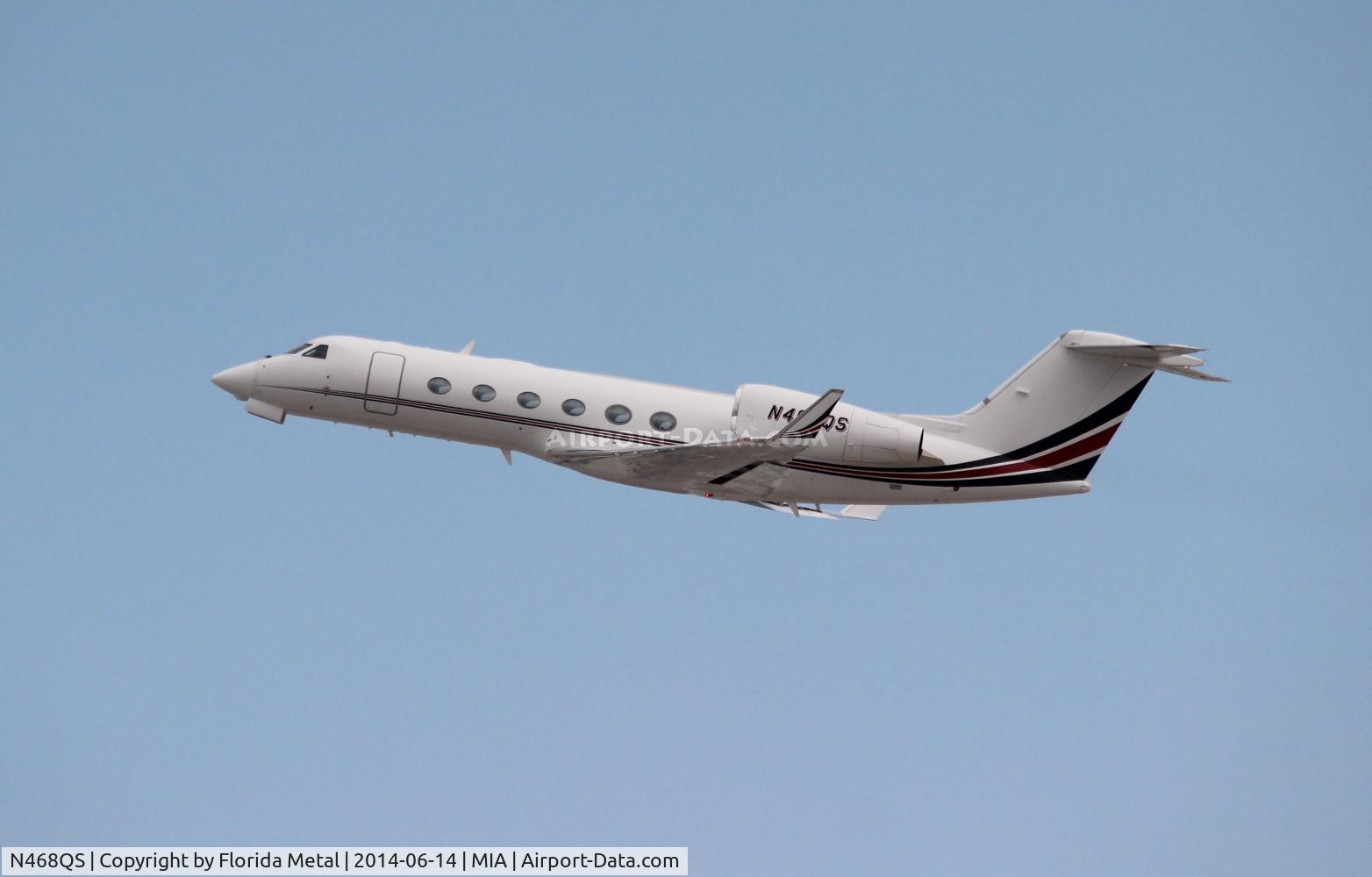 N468QS, 2008 Gulfstream Aerospace GIV-X (G450) C/N 4146, Gulfstream 450