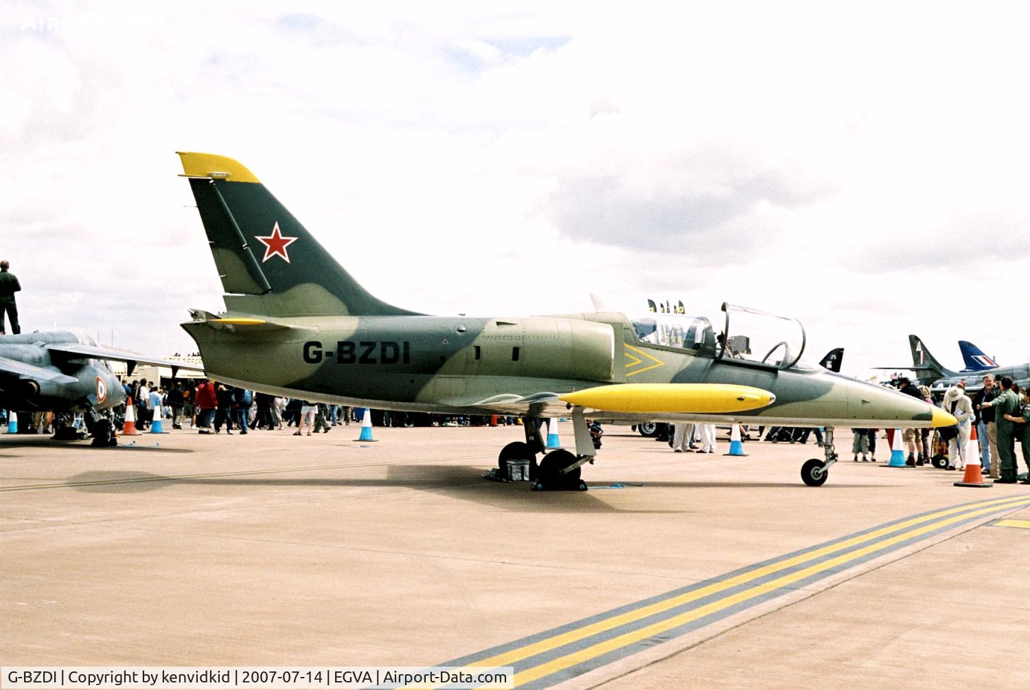 G-BZDI, 1968 Aero L-39C Albatros C/N 031822, On static display at 2007 RIAT.