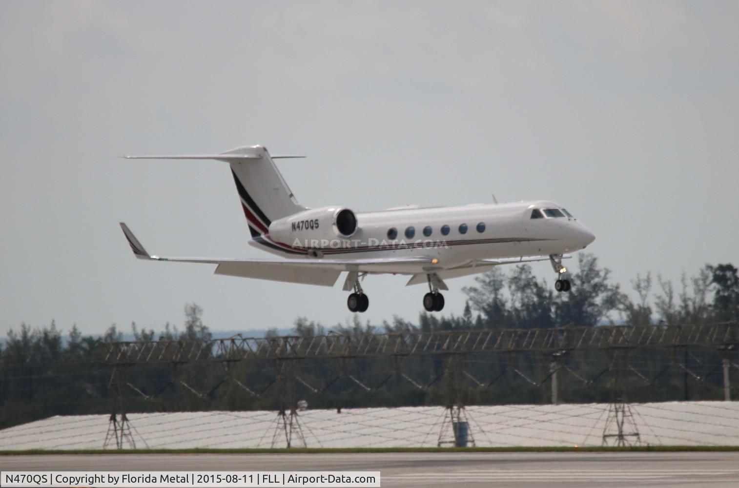 N470QS, 2007 Gulfstream Aerospace GIV-X (G450) C/N 4084, Net Jets