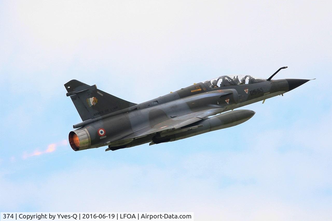 374, Dassault Mirage 2000N C/N not found 374, Dassault Mirage 2000N, Ramex Delta Tactical display, Avord Air Base 702 (LFOA) Open day 2016