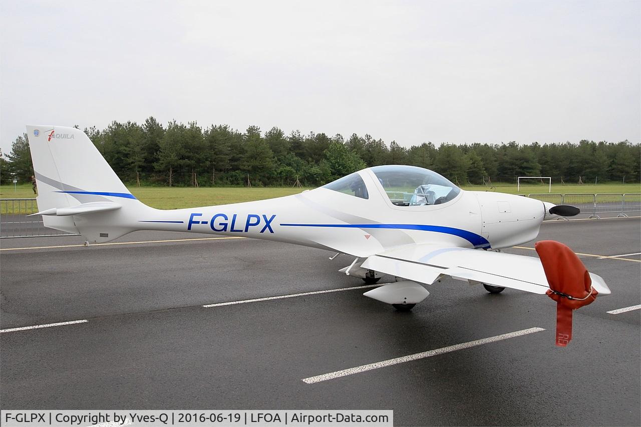 F-GLPX, Aquila A210 (AT01) C/N AT01-168, Aquila A210 (AT01), Static display, Avord Air Base 702 (LFOA) Open day 2016