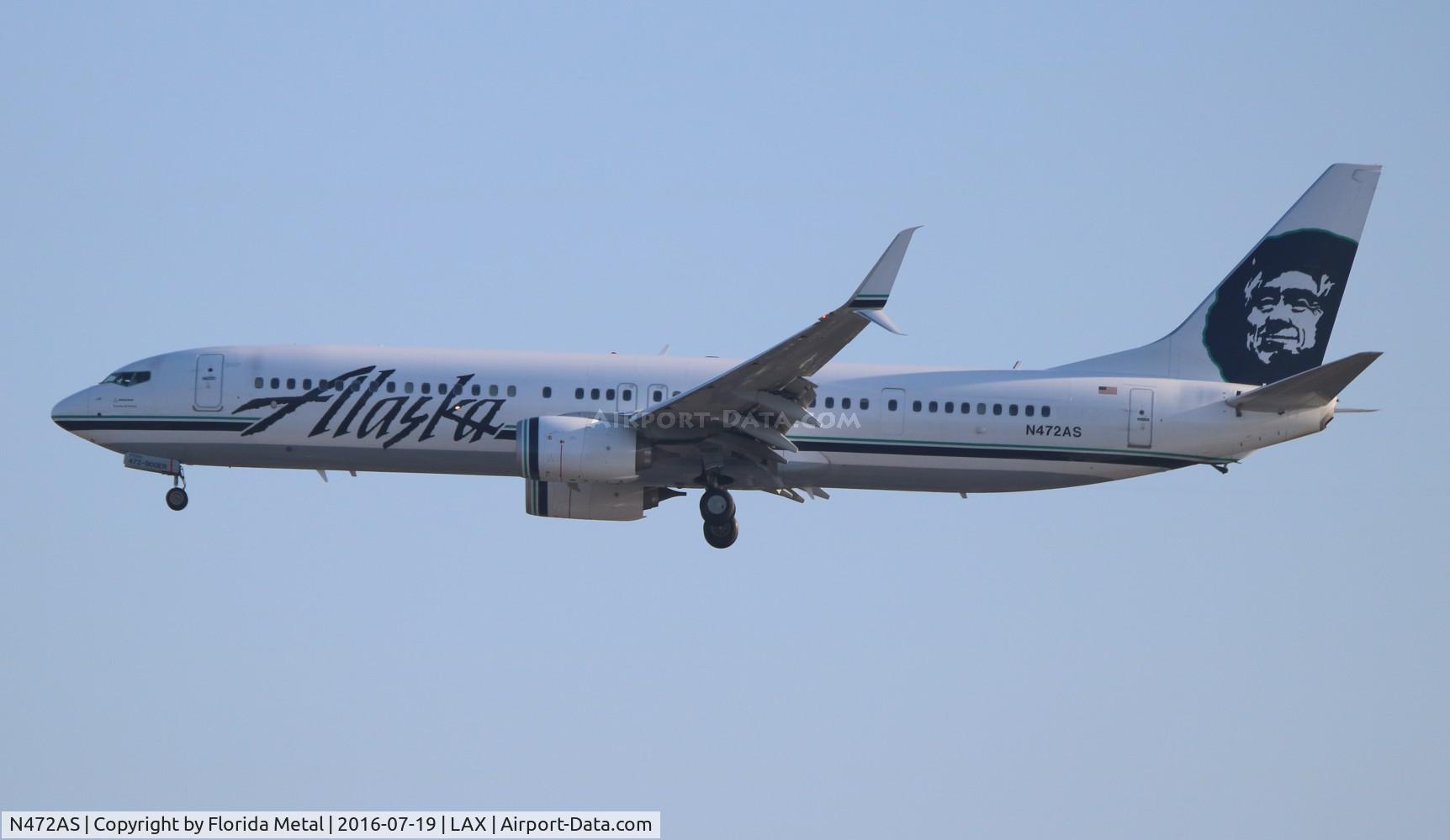 N472AS, 2015 Boeing 737-990/ER C/N 60580, Alaska