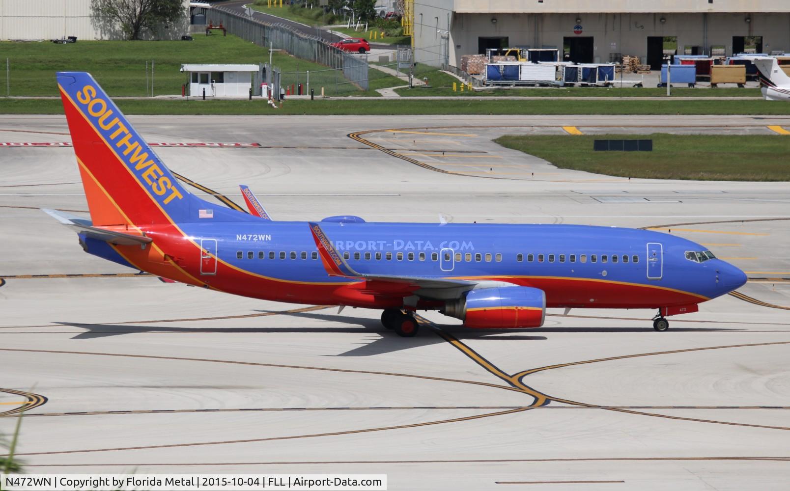 N472WN, 2004 Boeing 737-7H4 C/N 33831, Southwest